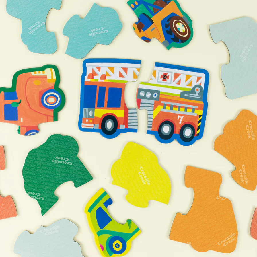 Lets Begin 2 Piece Puzzle - Vehicles - Image 5