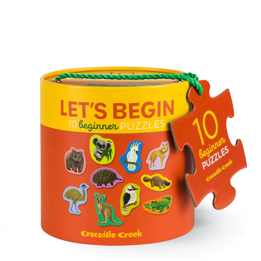 Lets Begin Puzzle 2 piece - Aussie Animals