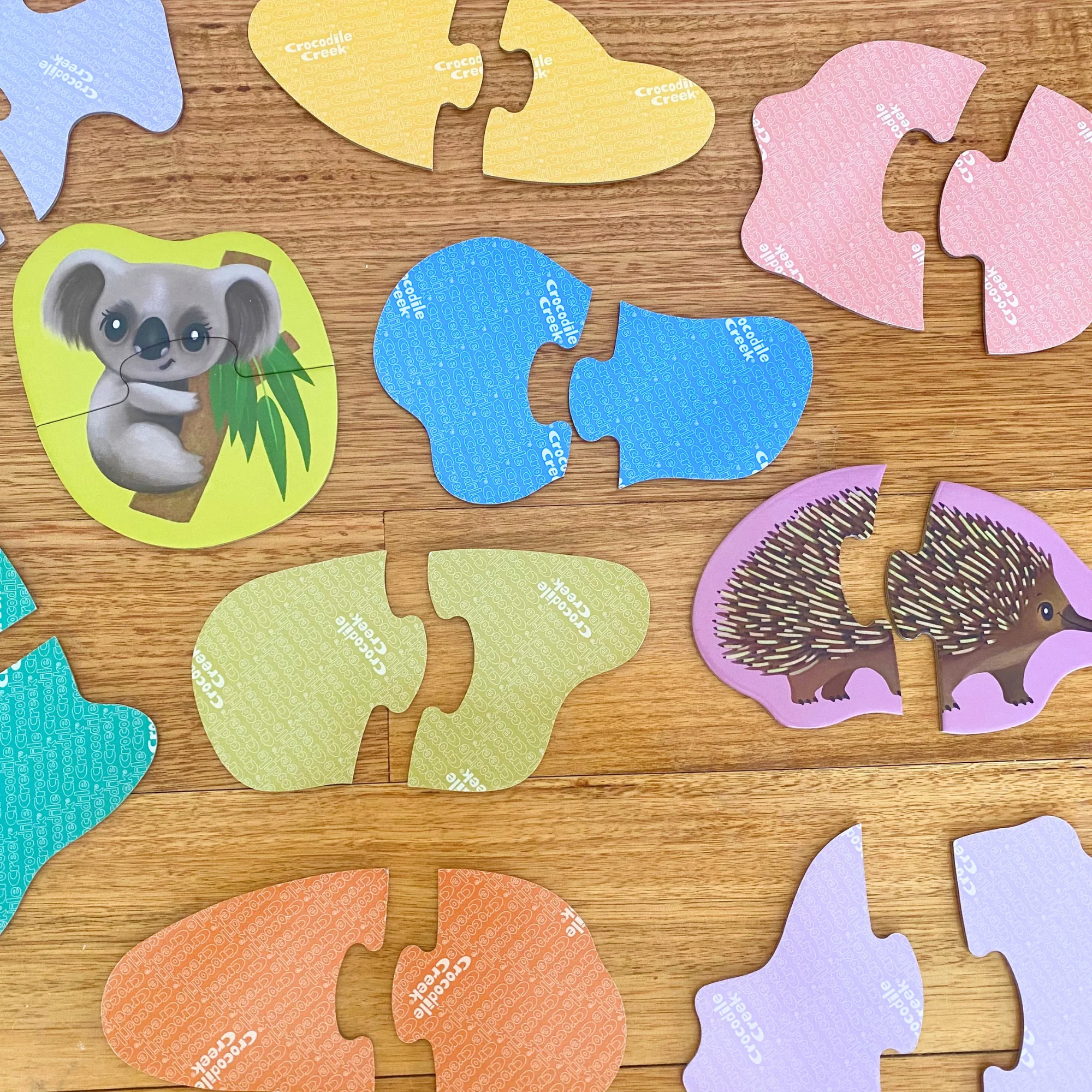 Lets Begin Puzzle 2 piece - Aussie Animals - Image 2