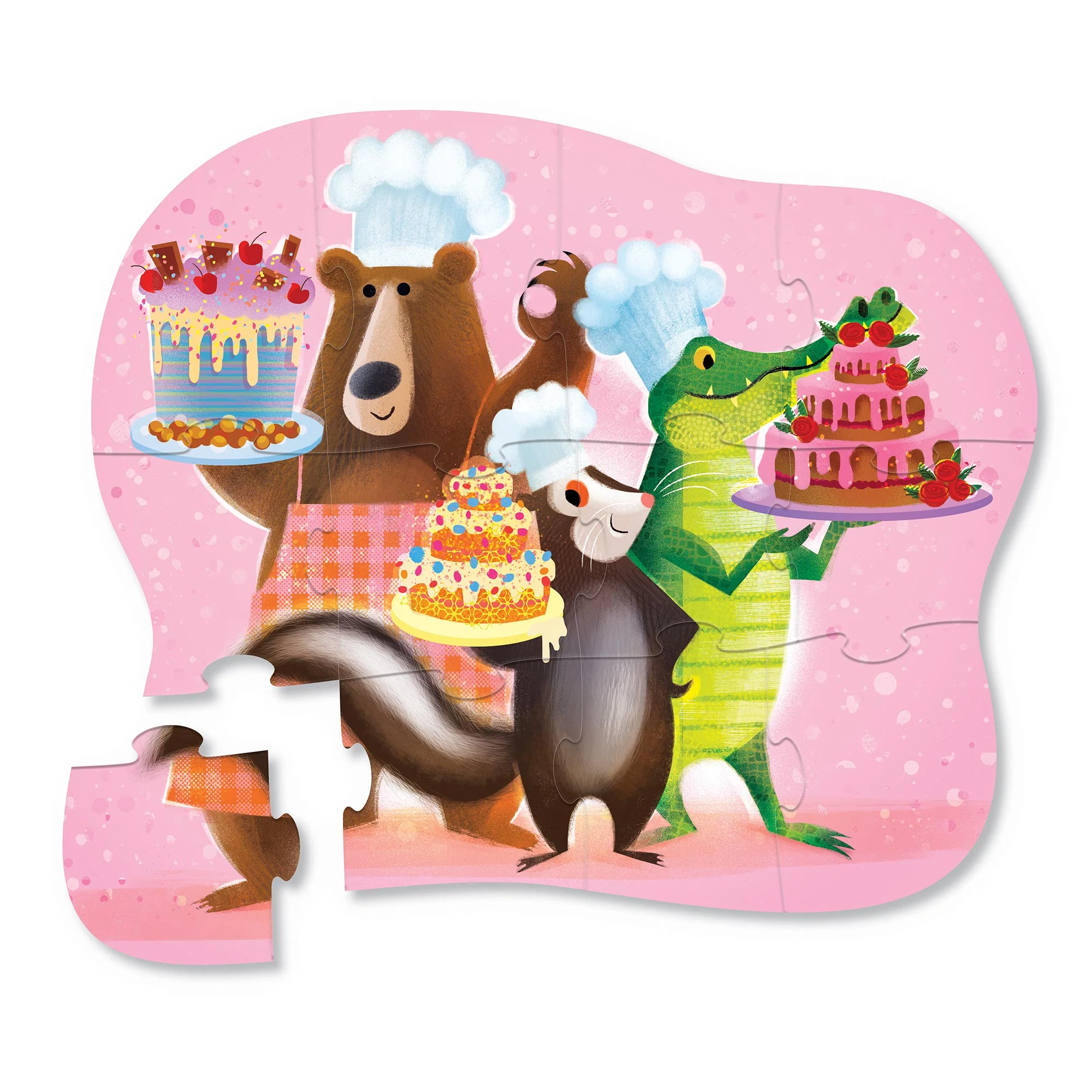 Mini Puzzle 12 Piece - Sweet Treats - Image 2