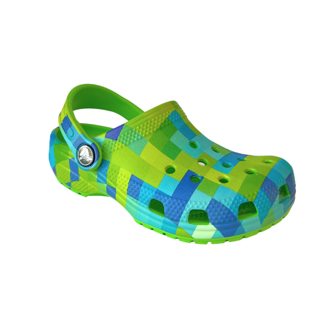 Classic Digi Block Clog - Green Slime - Image 4