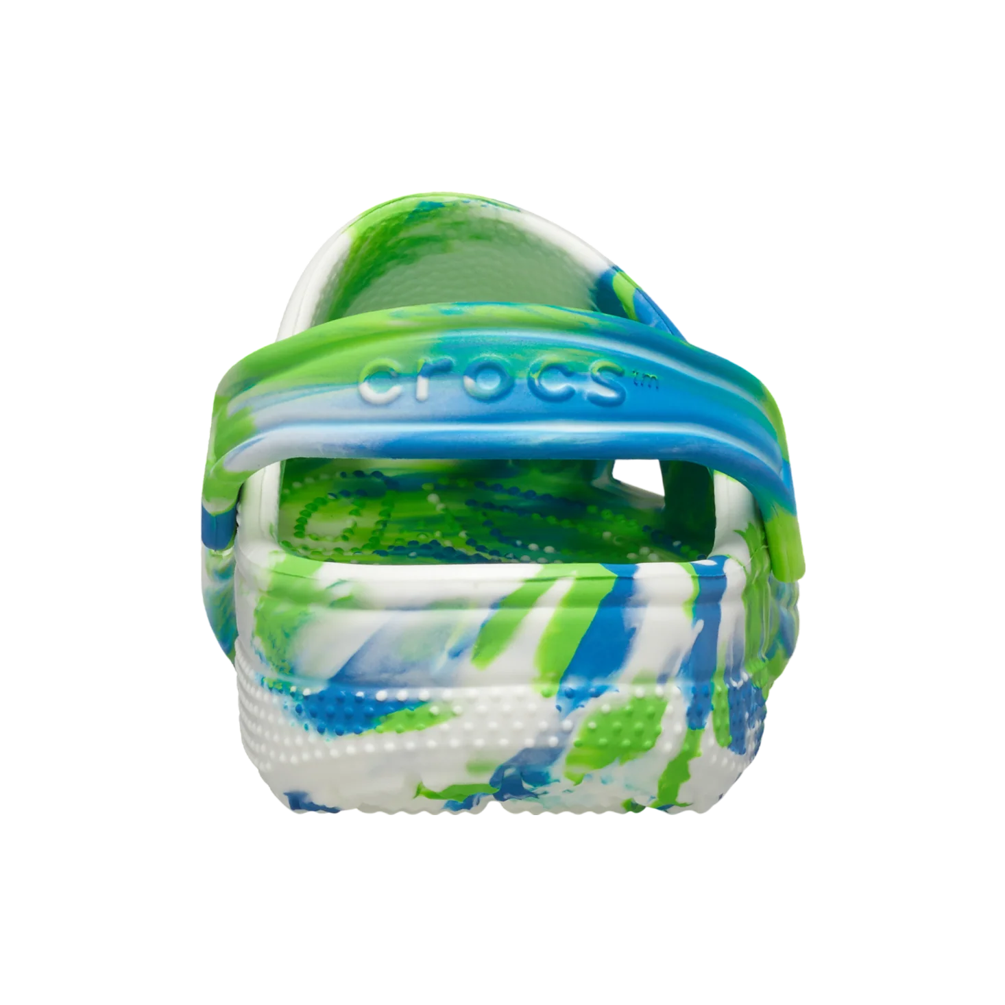 Crocs Classic Glow Marbled Clog - Prep Blue - Image 6