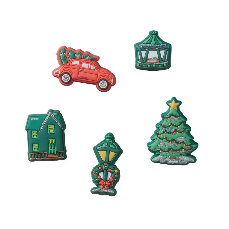 Jibbitz Charms - Festive Village 5Pk