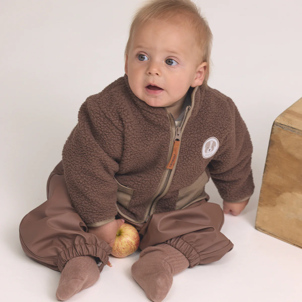 Baby Sherpa Jacket Pinecone - Image 2