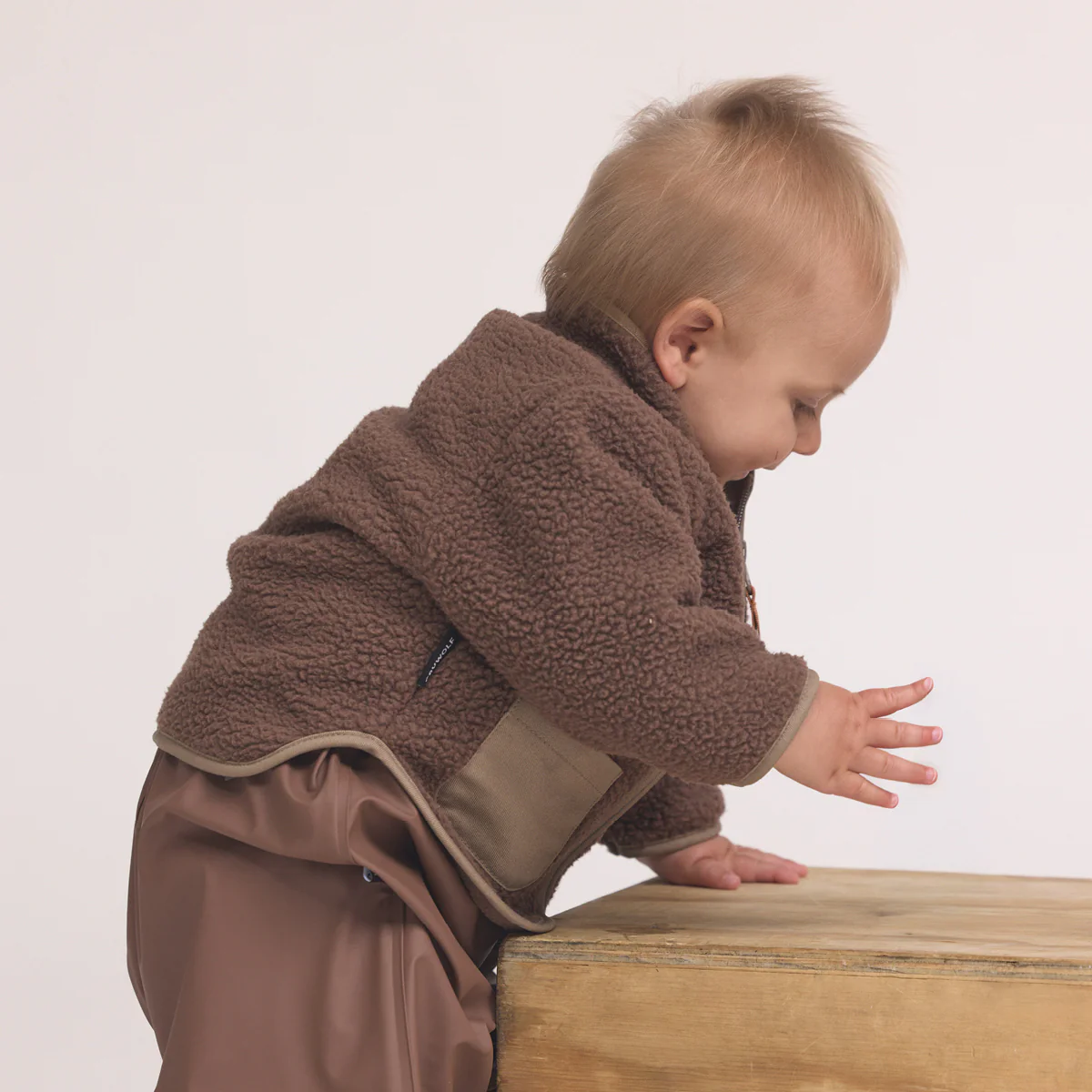 Baby Sherpa Jacket Pinecone - Image 4