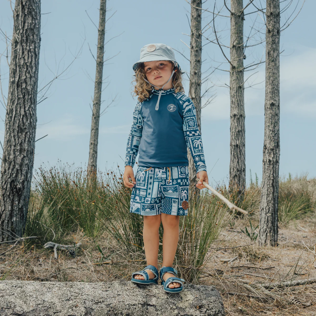 Beach Sandal - Seaside Blue - Image 4