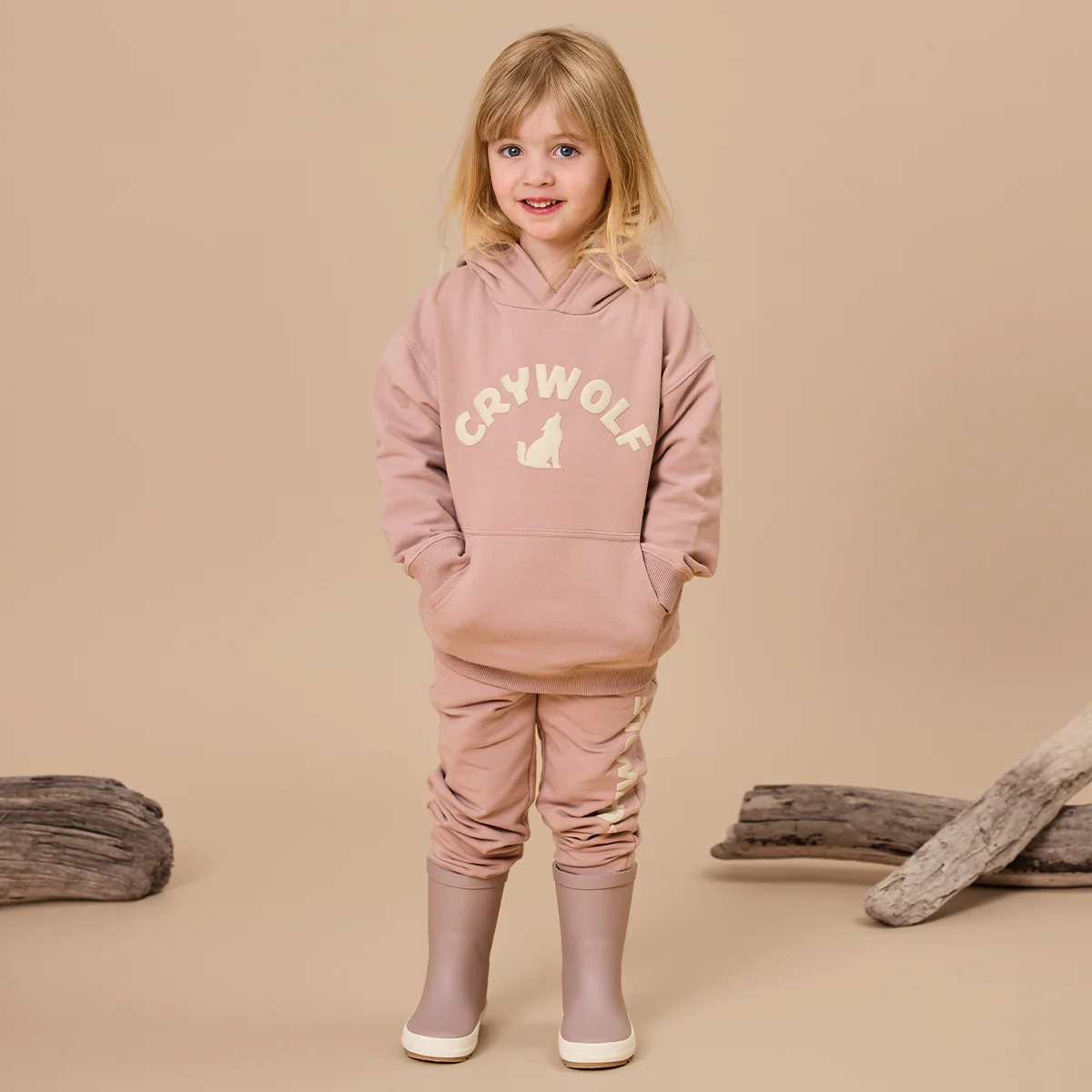 Chill Hoodie  Dusty - Mauve - Image 3
