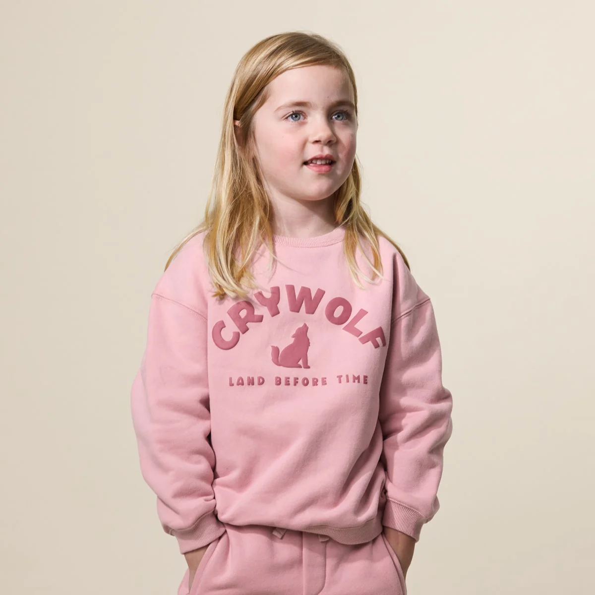 Crywolf Chill Sweater - Blush - Image 6