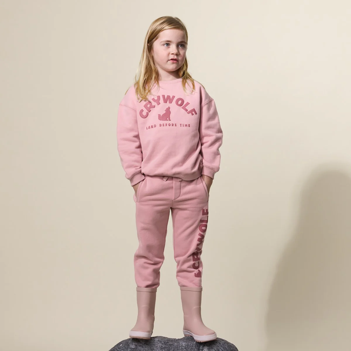 Crywolf Chill Sweater - Blush - Image 7