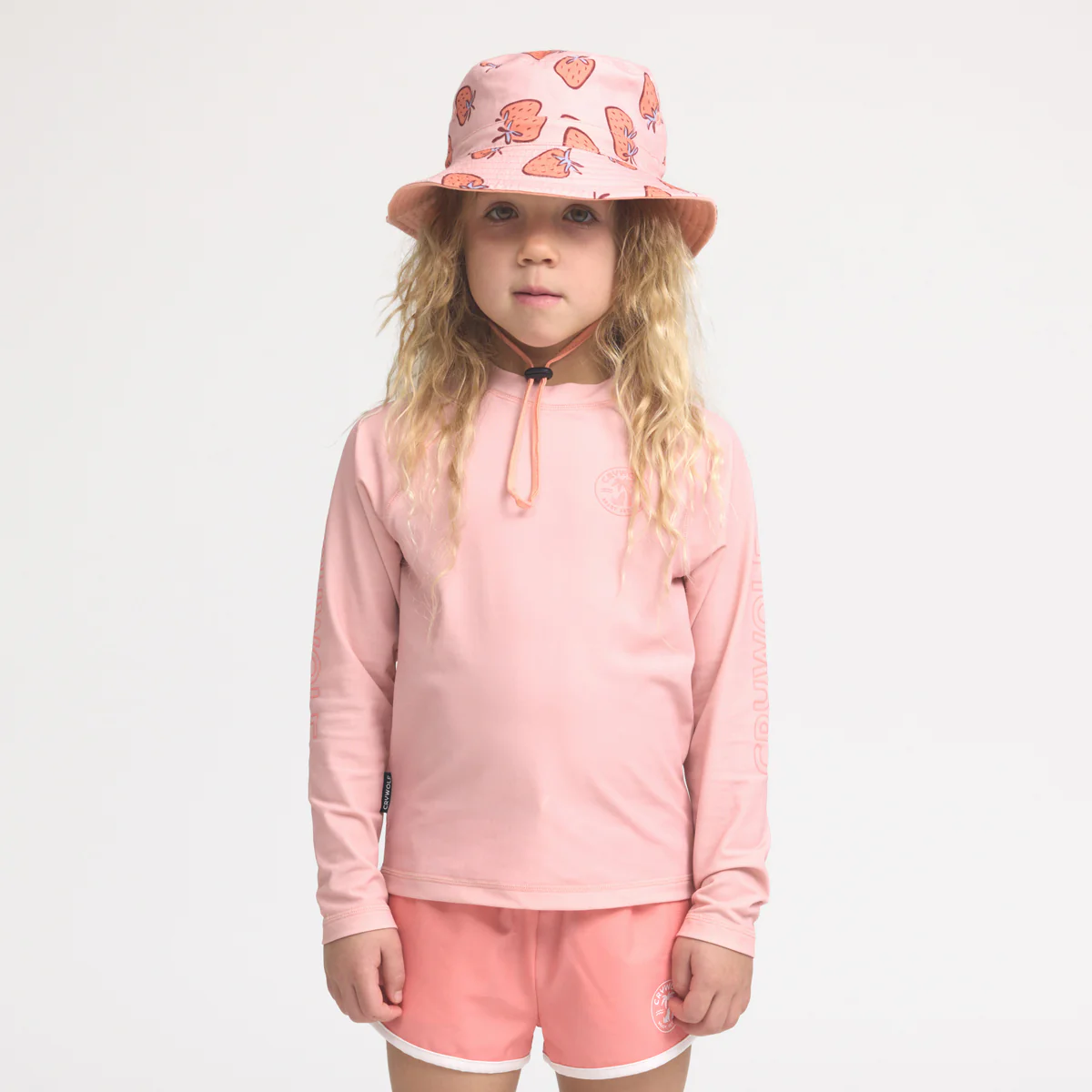 Long Sleeve Rash Vest - Pink - Image 4