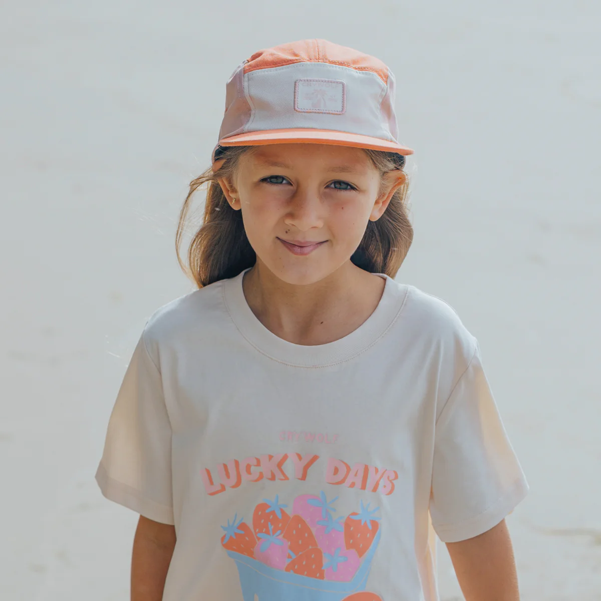 Lucky Cap - Coral Colourblock - Image 2