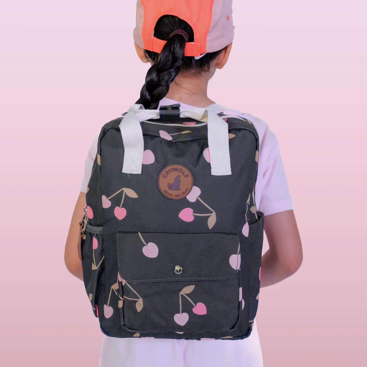 Mini Backpack Cherry Hearts - Image 2