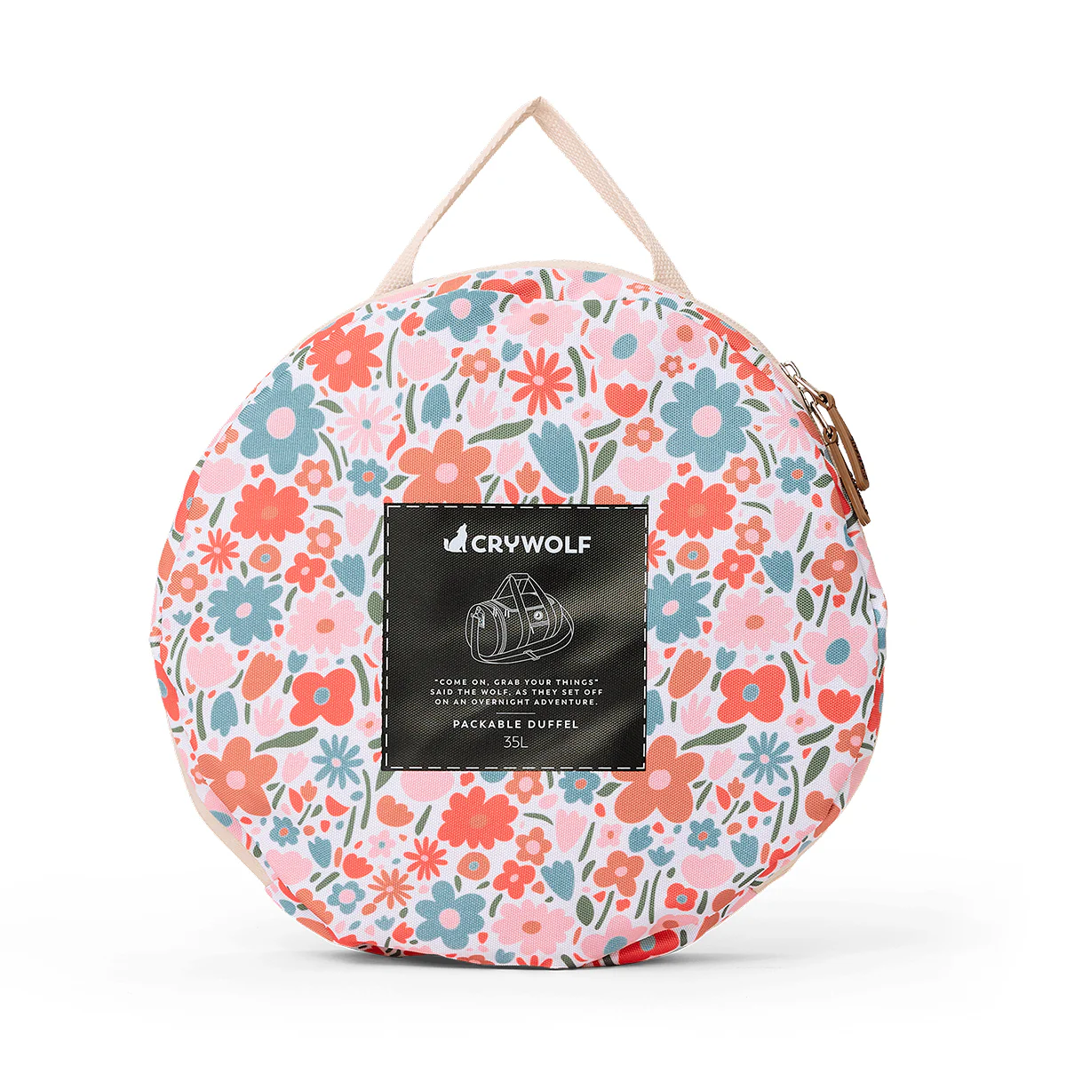 Packable Duffel Bag - Flower Market - Image 2