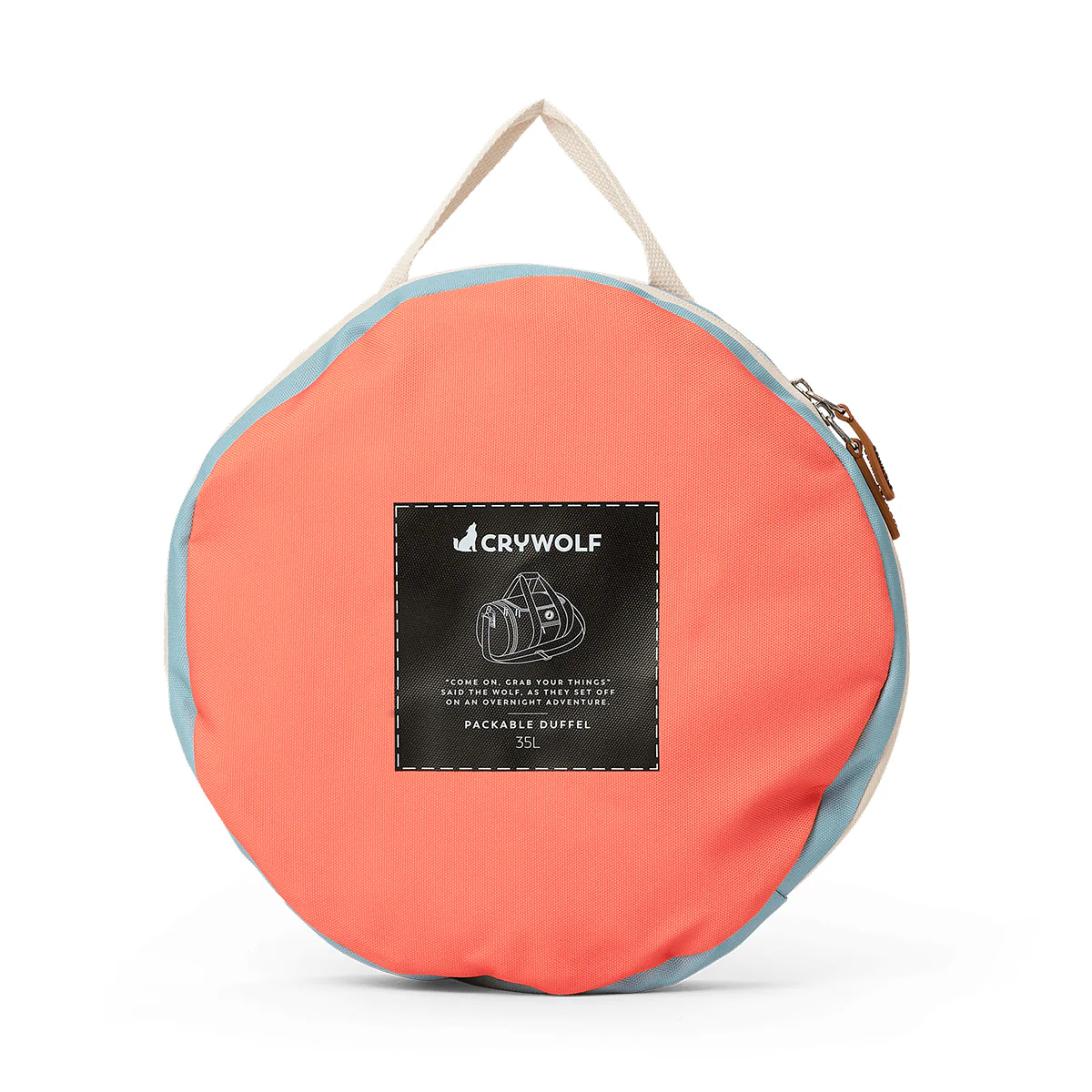 Packable Duffel Bag - Sunset Colour Block - Image 5