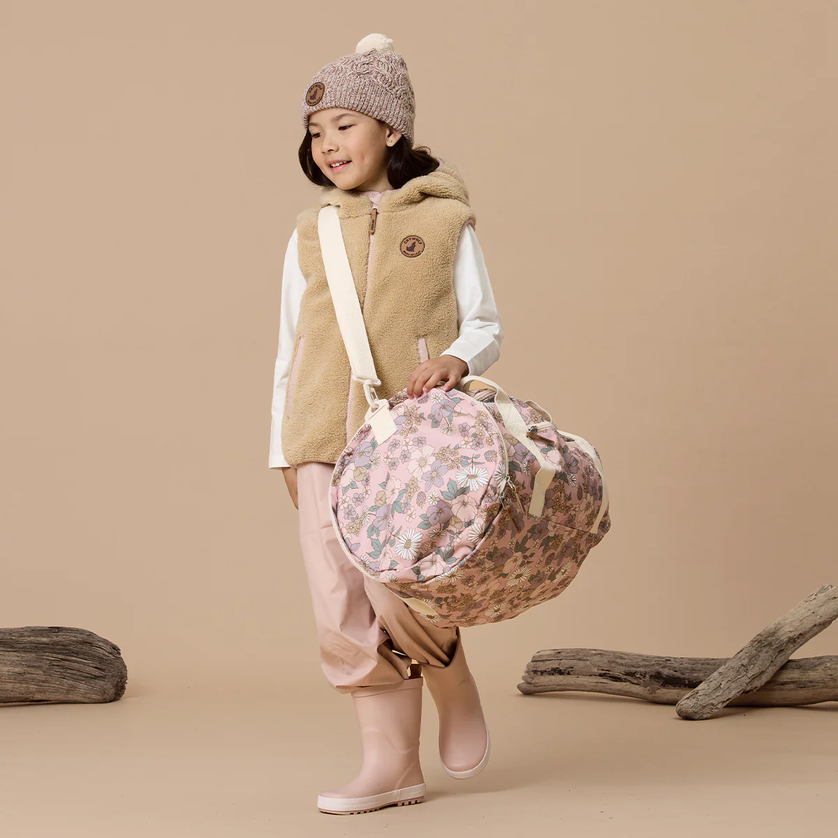 Packable Duffel - Daisy Floral - Image 3