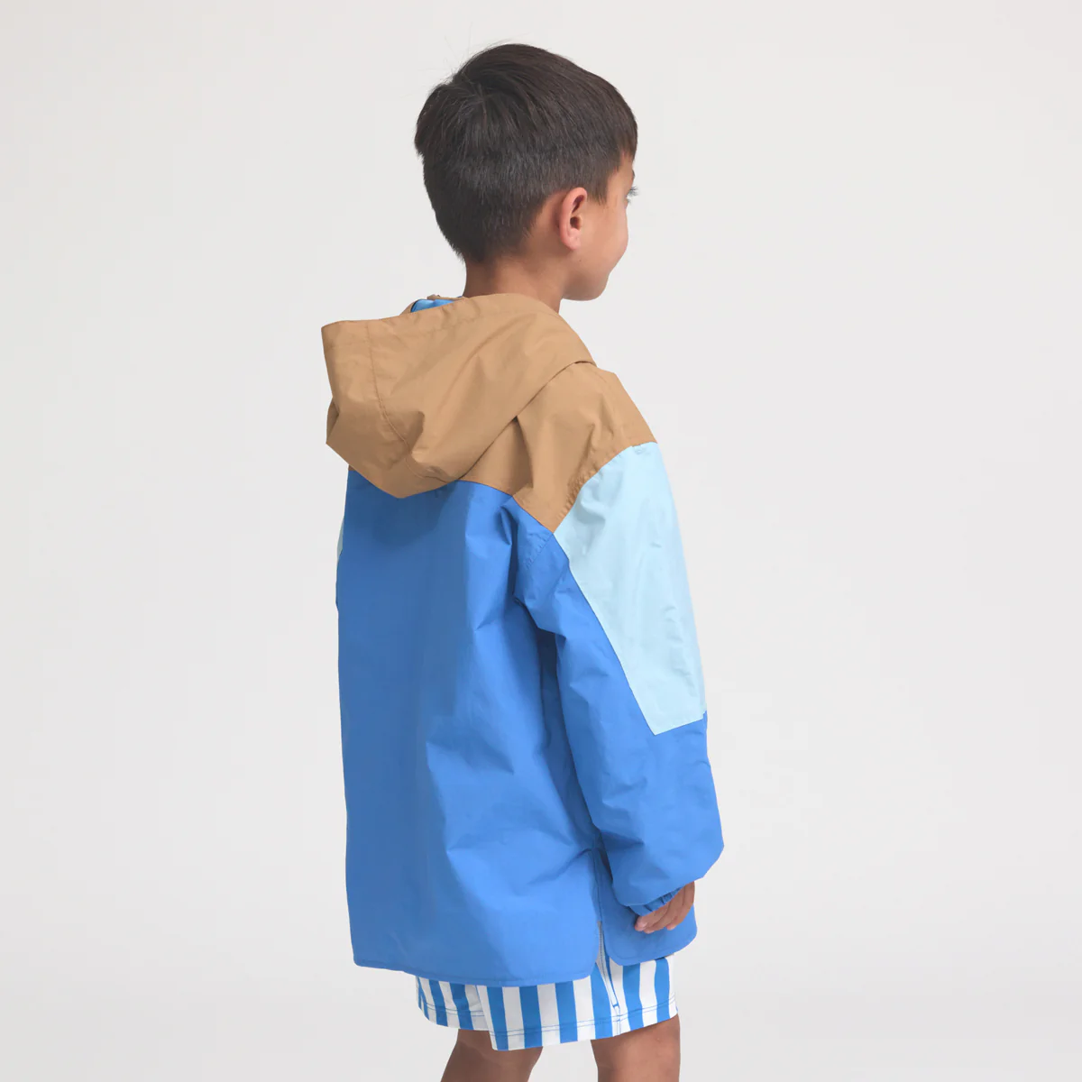 Packable Jacket - Ocean Colourblock - Image 3