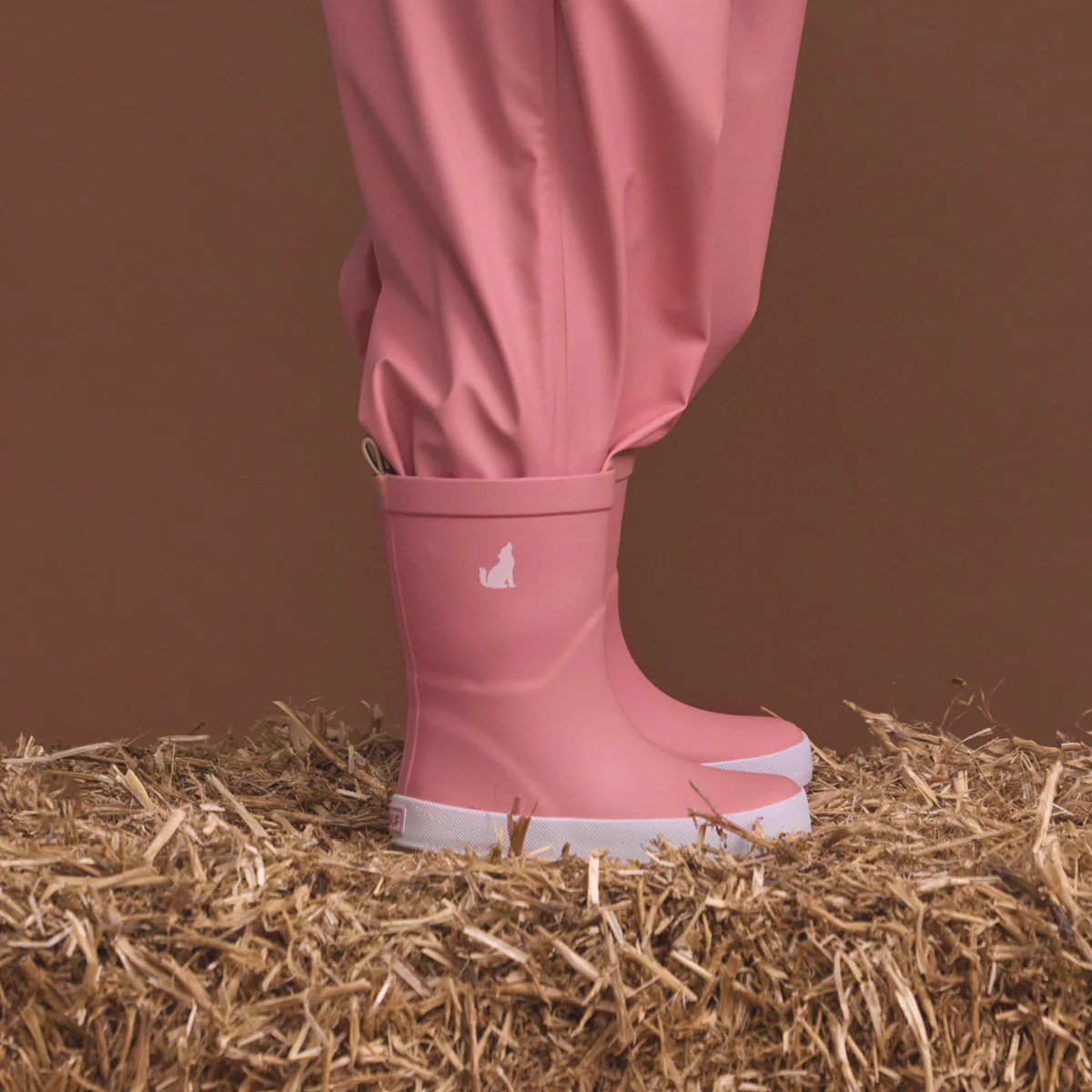Rain Boots Rose - Image 2
