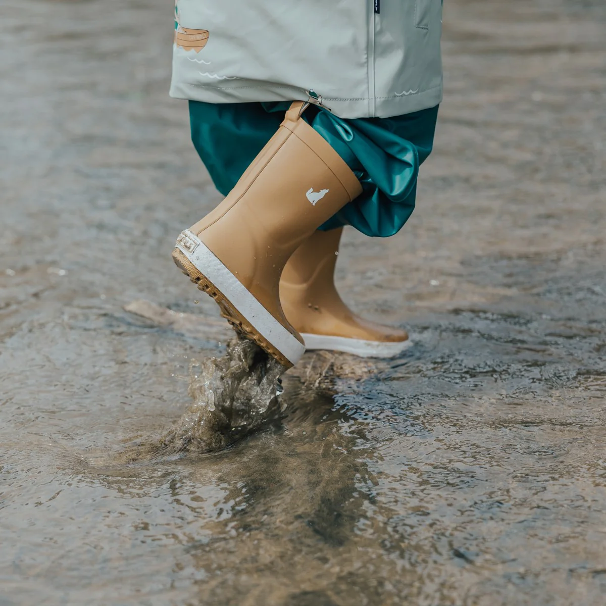 Rain Boots - Tan - Image 2