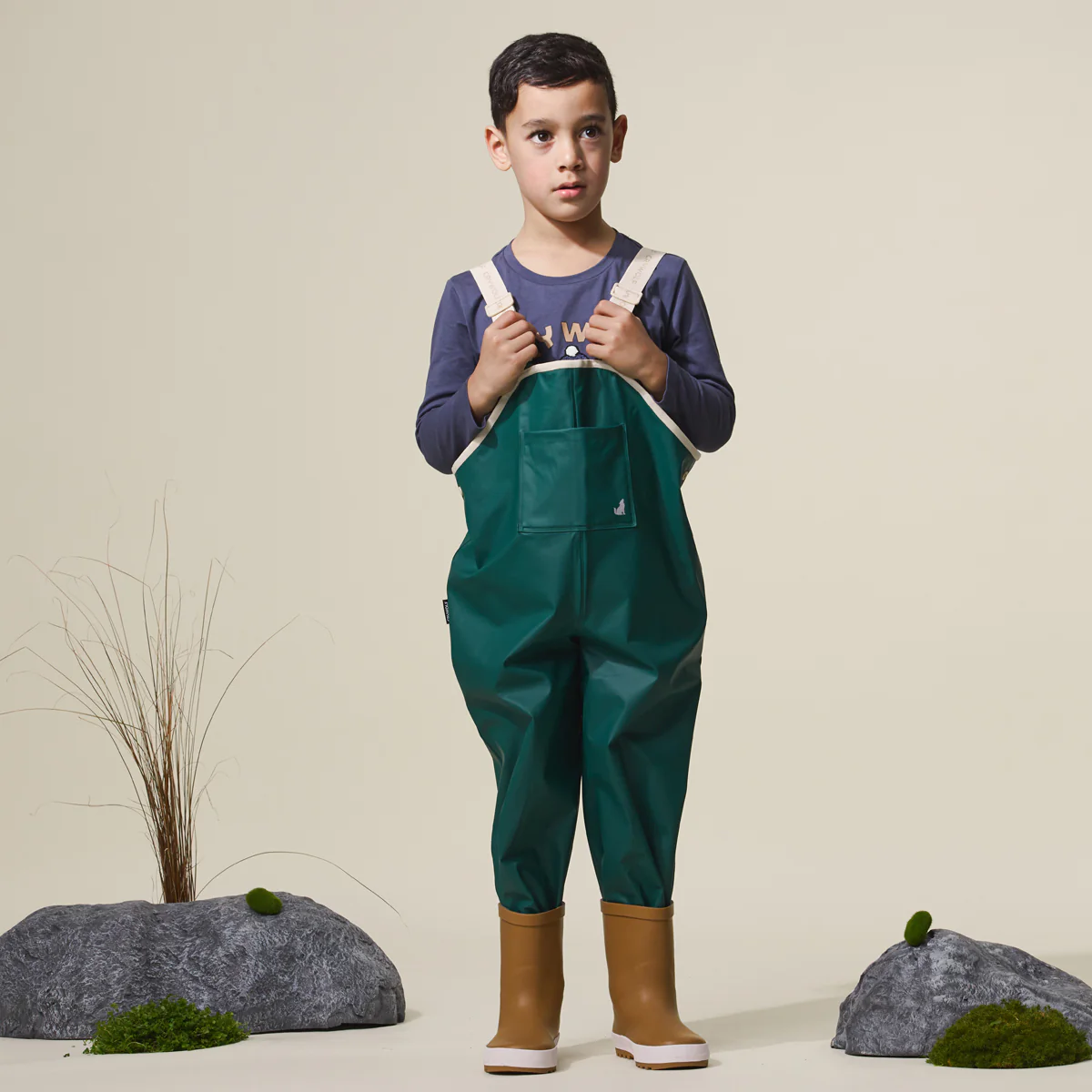 Crywolf Rain Overalls - Forest Green - Image 6