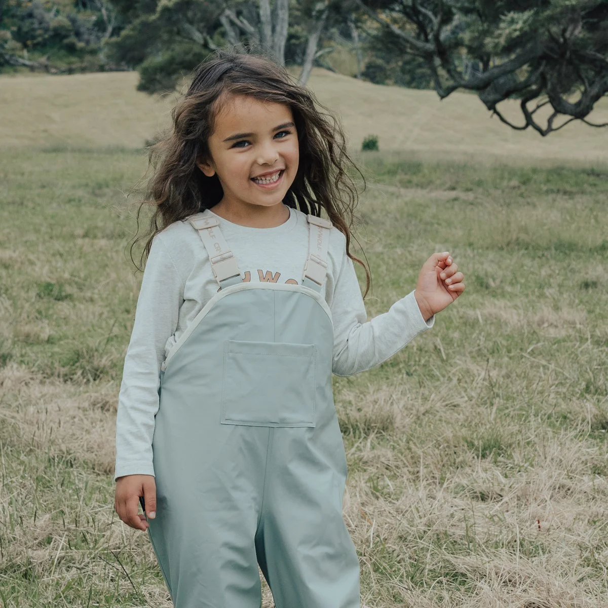 Rain Overalls - Moss - Image 2