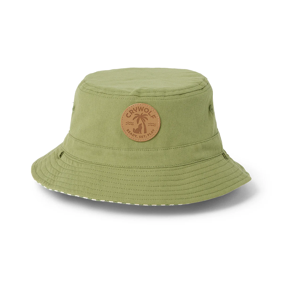 Reversible Bucket Hat - Coastal Stripe - Image 2