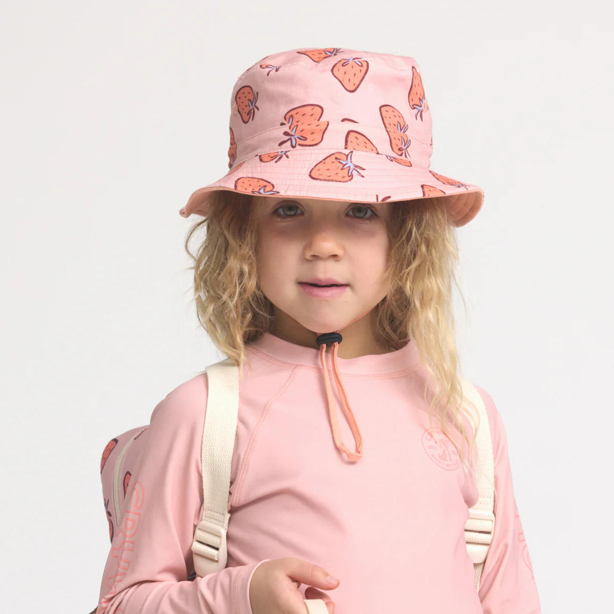 Reversible Bucket Hat - Strawberry Splash - Image 6