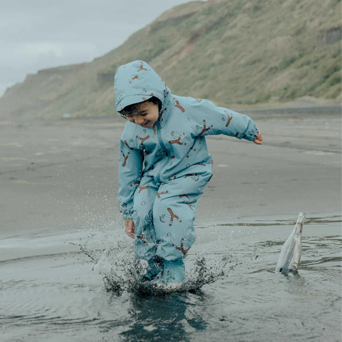 Splash Suit - Stone Blue - Image 2
