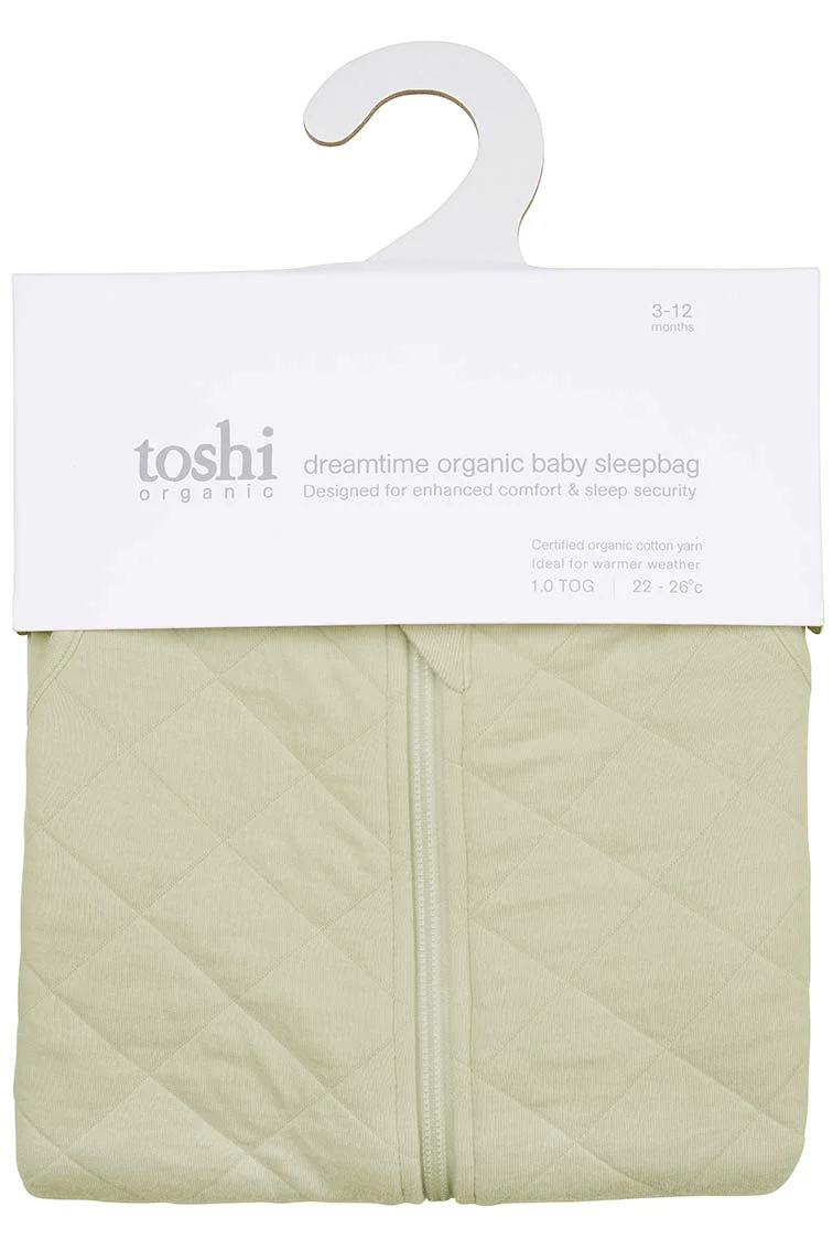 Toshi Dreamtime Organic Sleeveless Sleep Bag - Thyme - Image 8