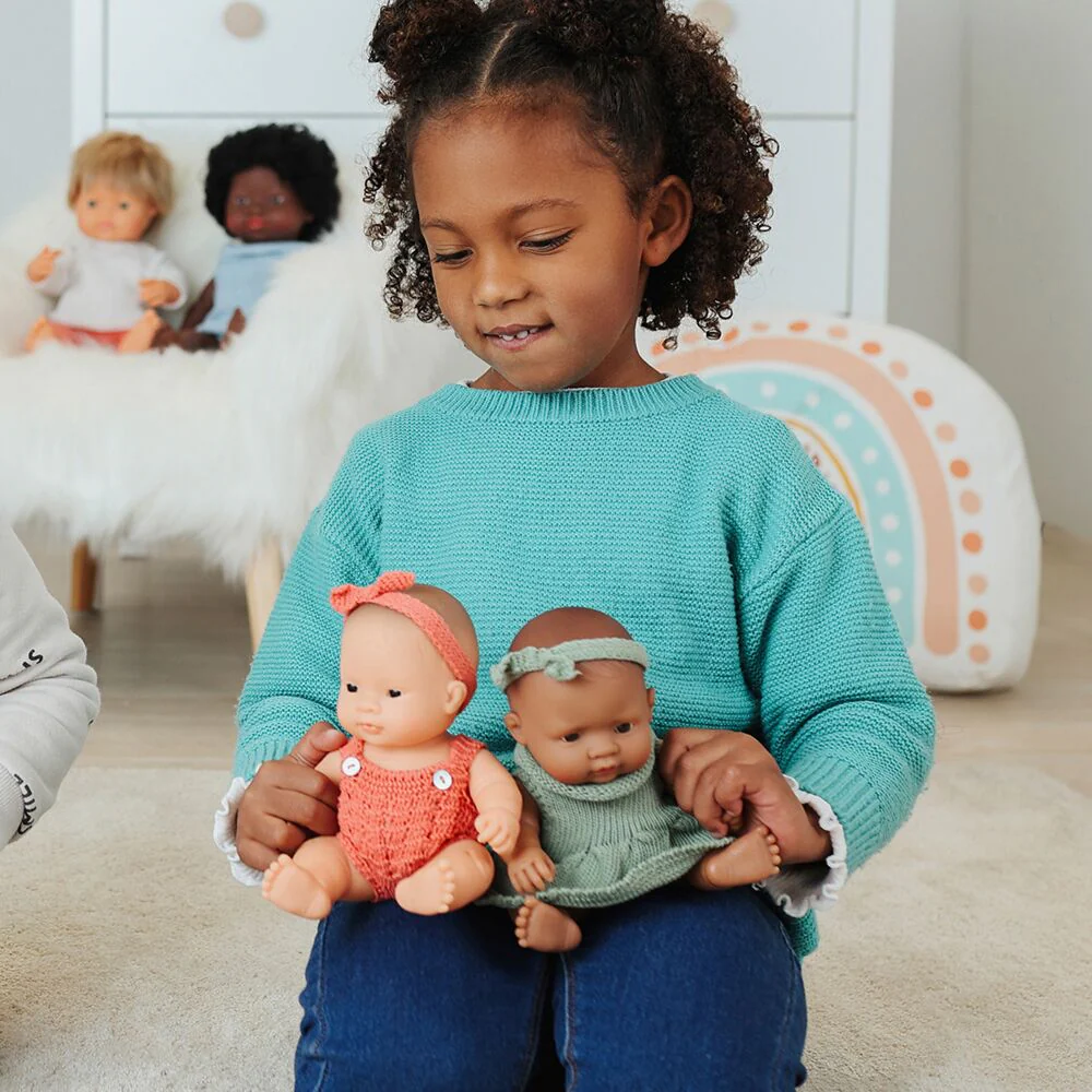 Eco Knitted Rompers & Hairband - 21 cm - Image 2