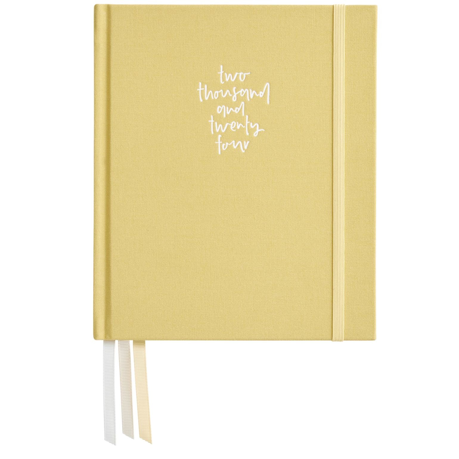 2024 Planner | Signature | Horizontal Weekly | Limoncello