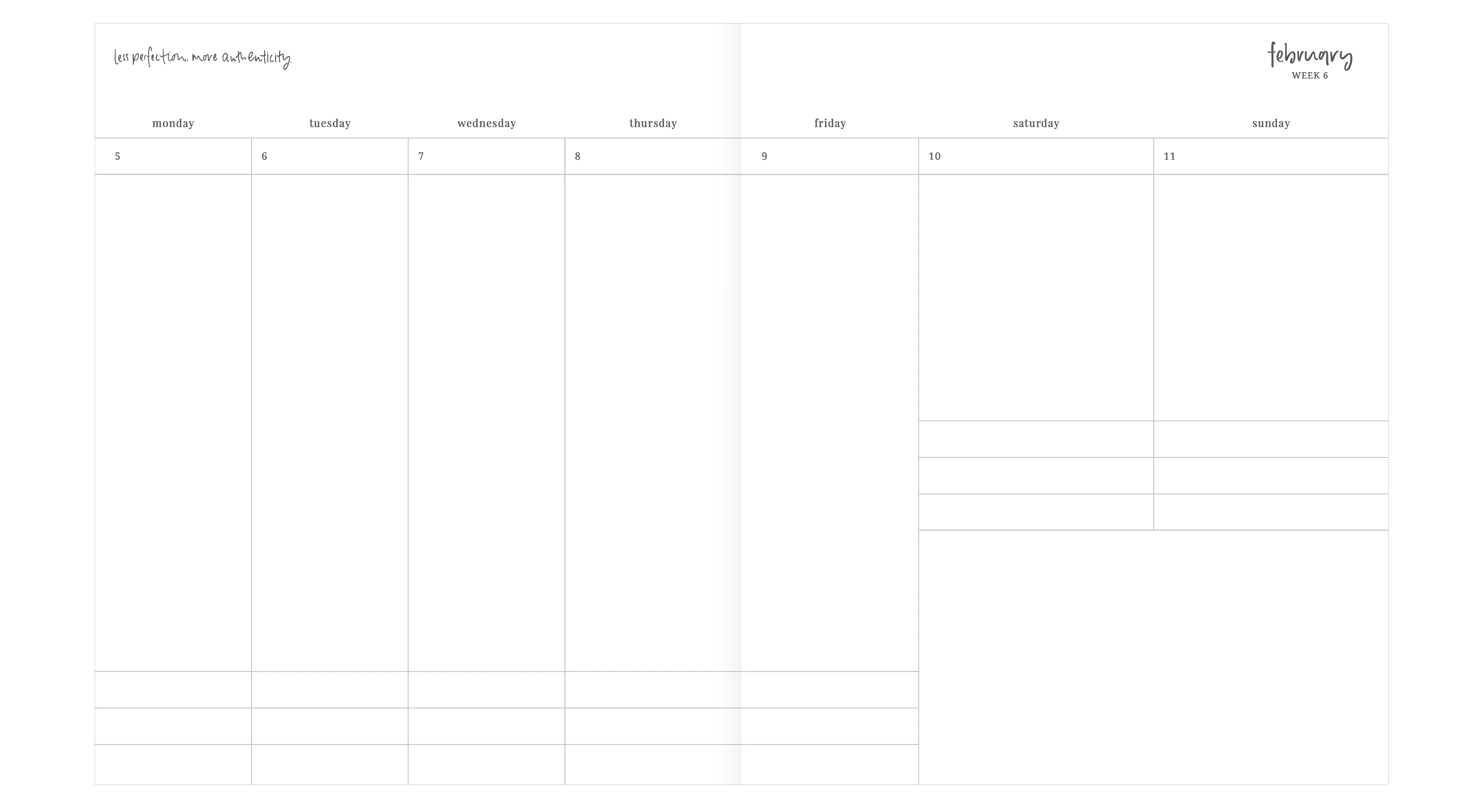 2024 Planner | Signature | Vertical Weekly | Oregano - Image 4