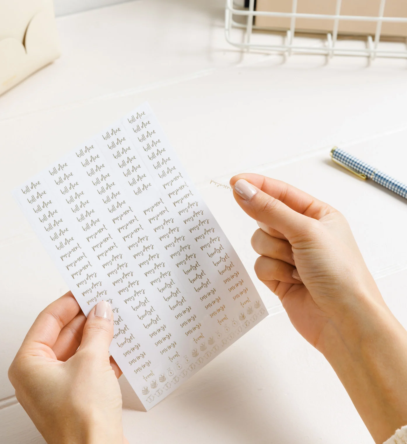 Extra Word Stickers | Budgeting Basics | 2 Sheets - Image 2