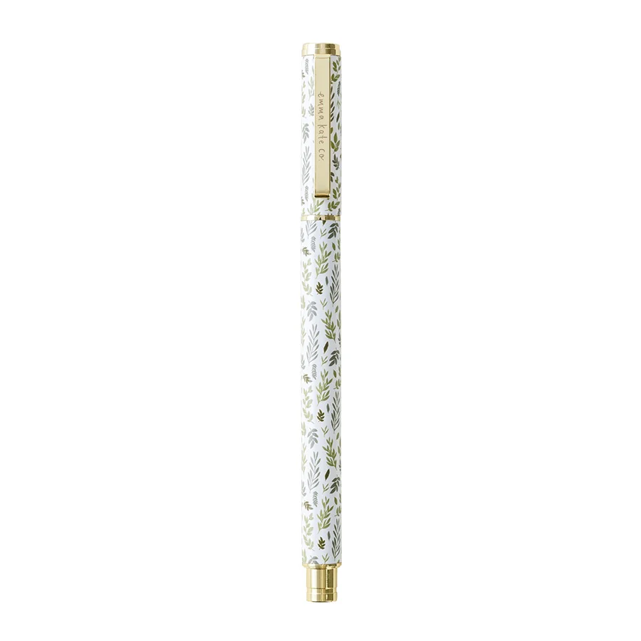 Metal Rollerball Pen | Spring Leaves