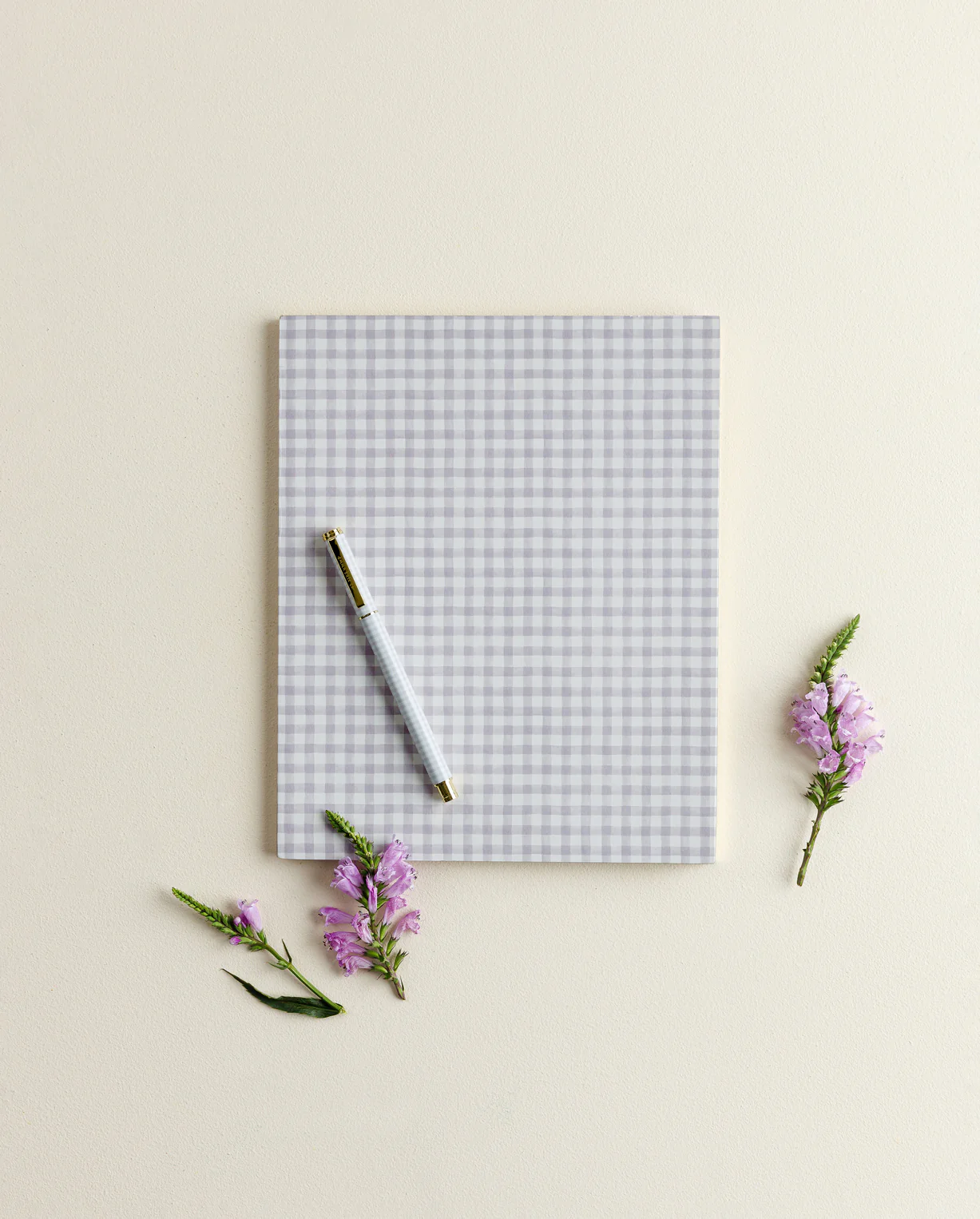 Notebook | Grande | Lilac Gingham - Image 2