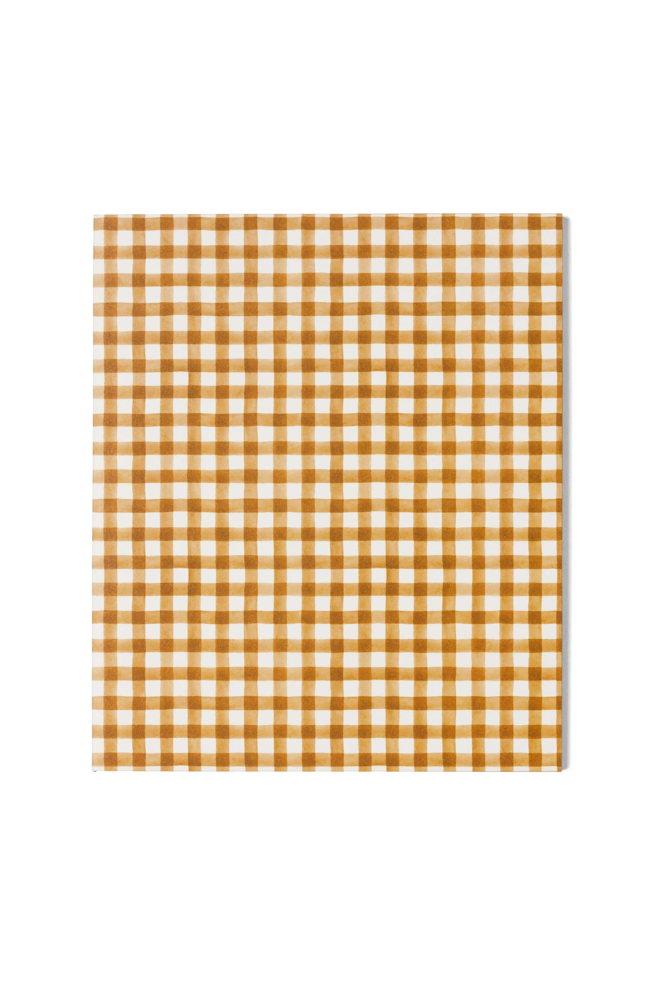 A5 Notebook | Spice Gingham | Lined