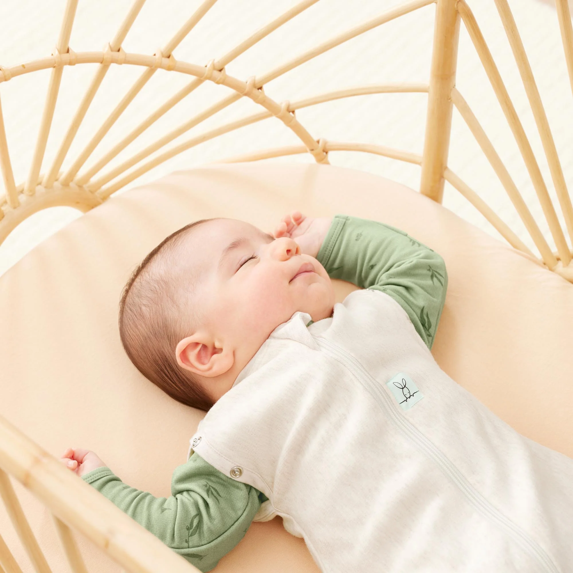Cocoon Swaddle Bag 1.0 TOG - Oatmeal Marle - Image 4