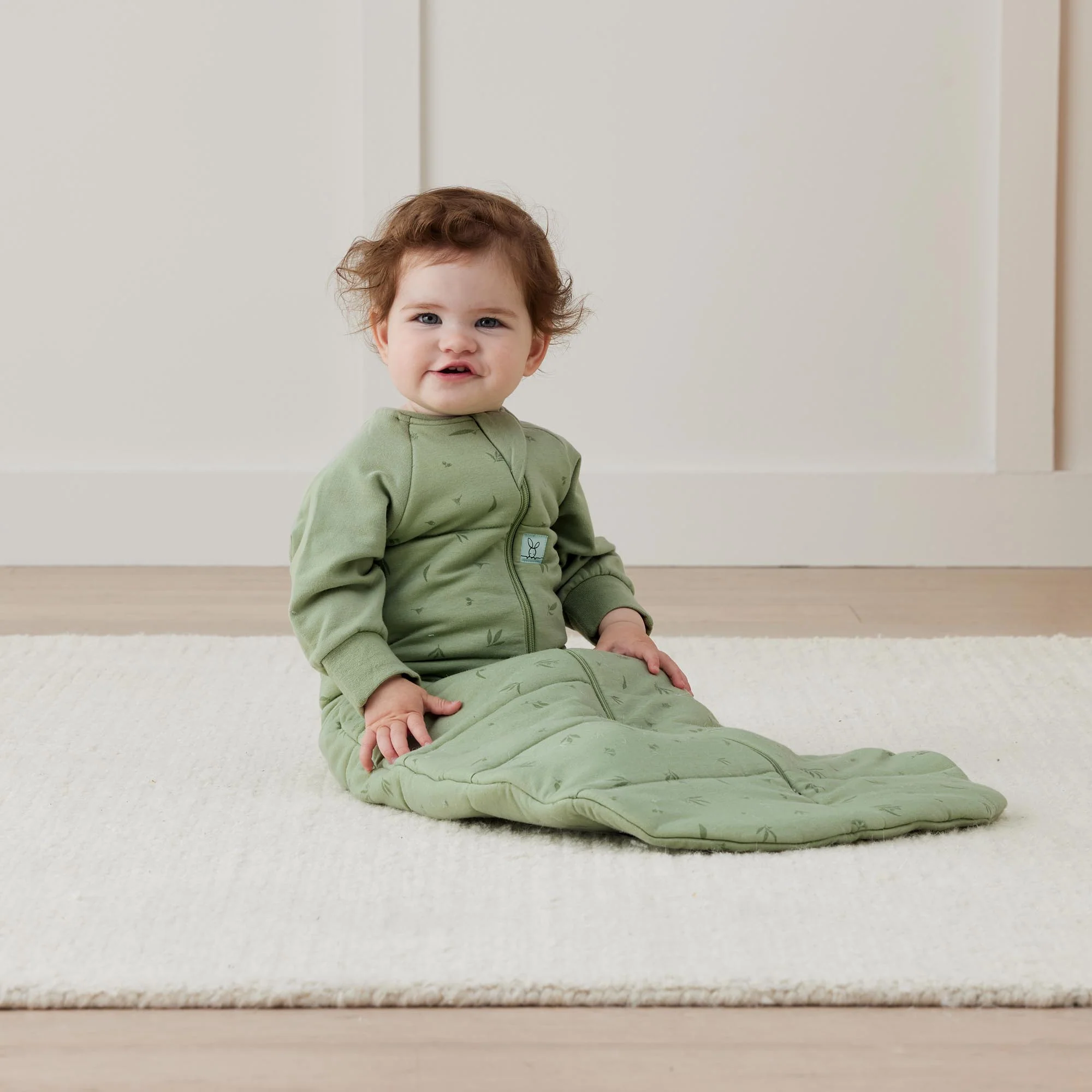 Jersey Sleeping Bag Long Sleeve 2.5 TOG - Willow - Image 2