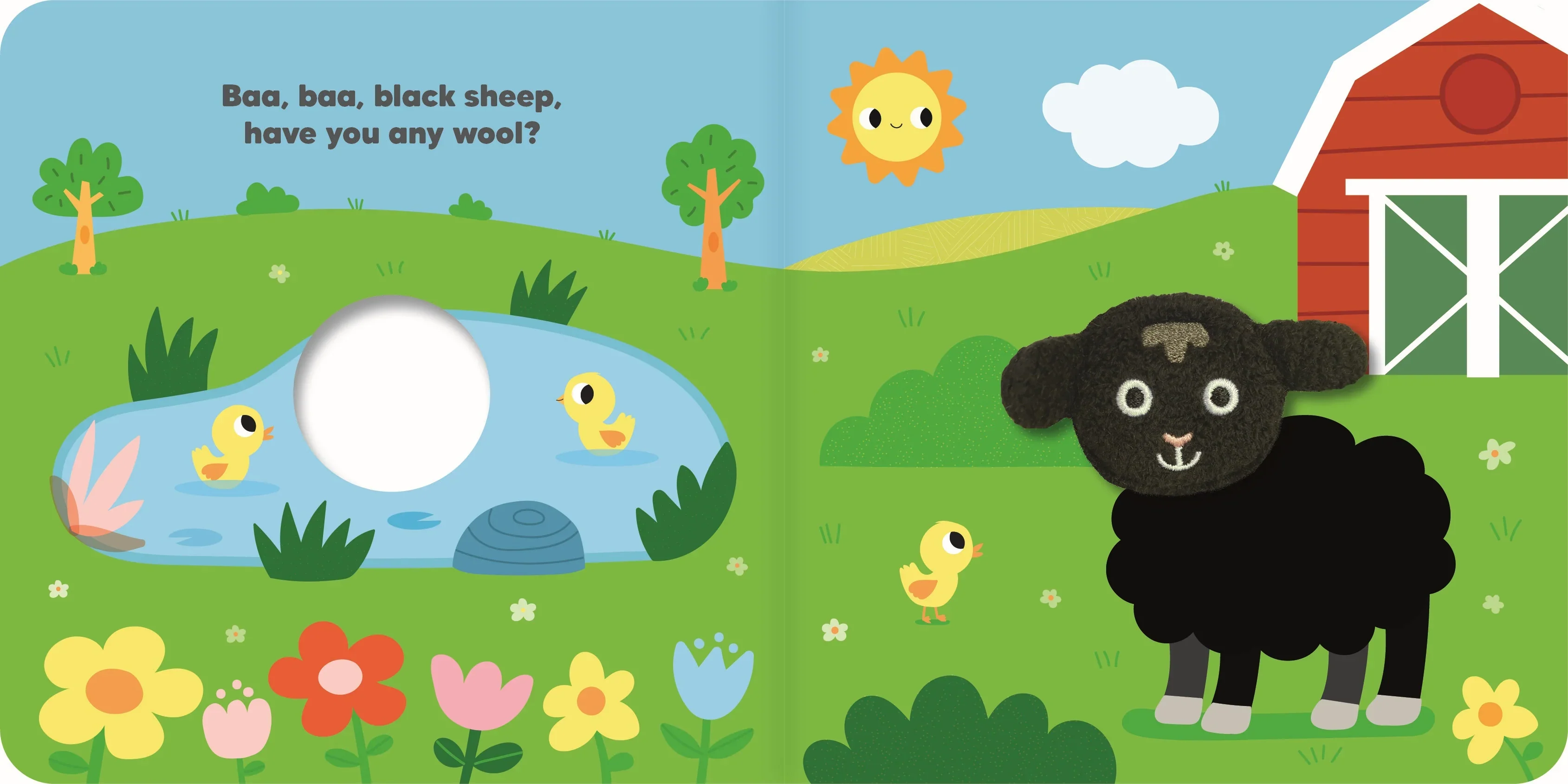 Finger Puppet Book - Baa Baa Black Sheep - Image 3