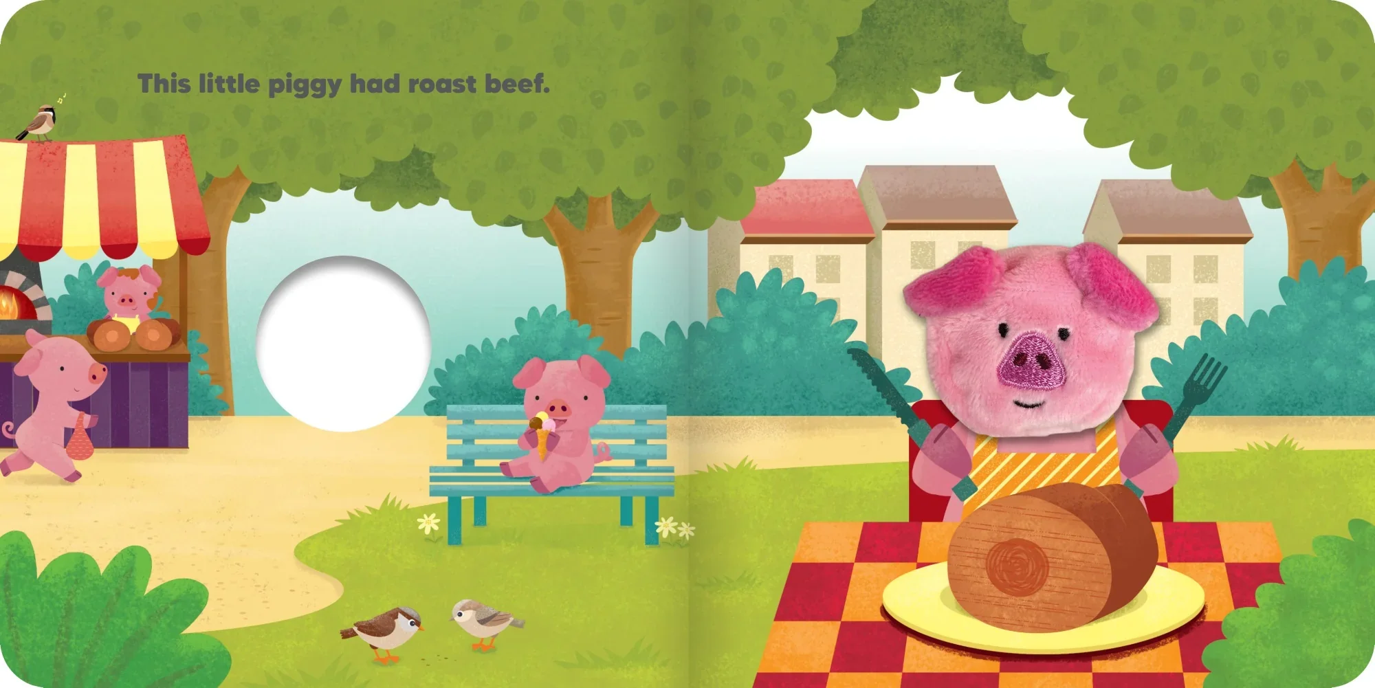 Finger Puppet Book - This Little Piggy - Image 3