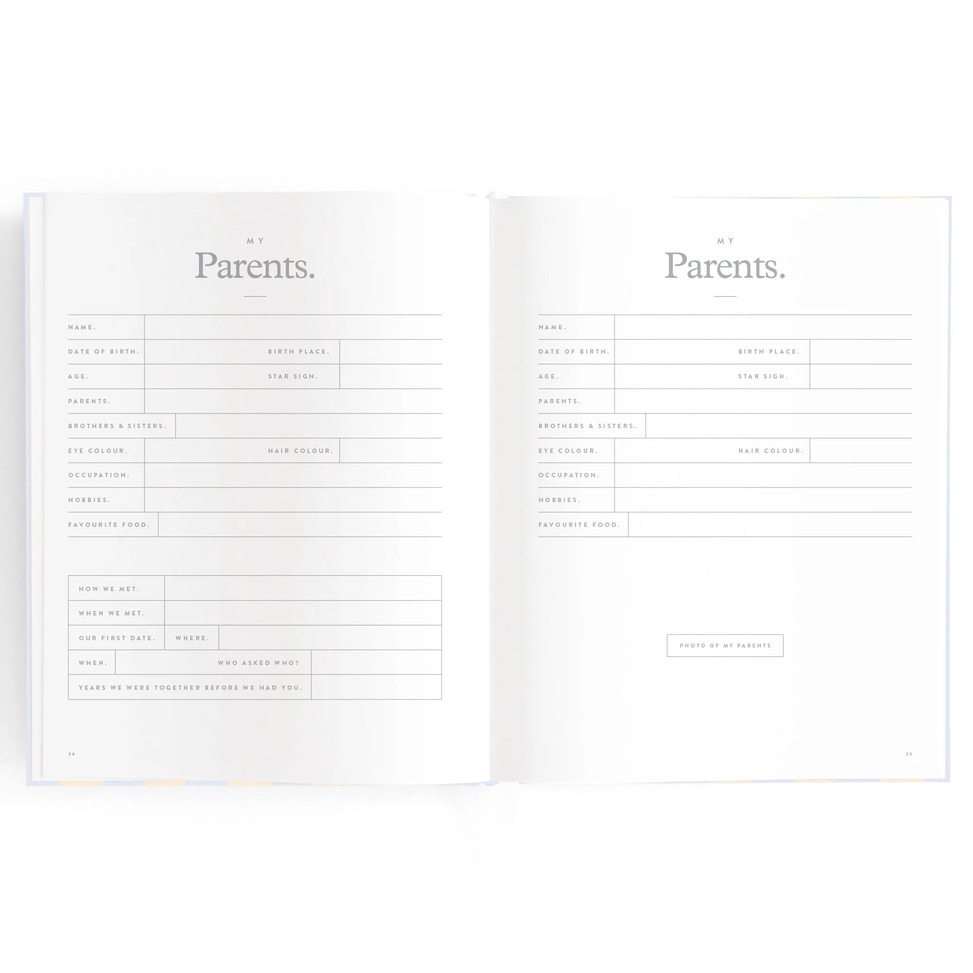 Baby Book - Cloud Stripe - Image 13