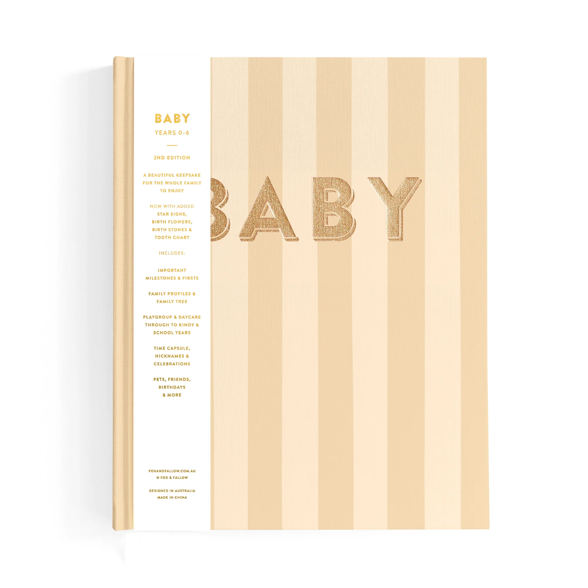 Baby Book - Coffee Stripe - Image 29