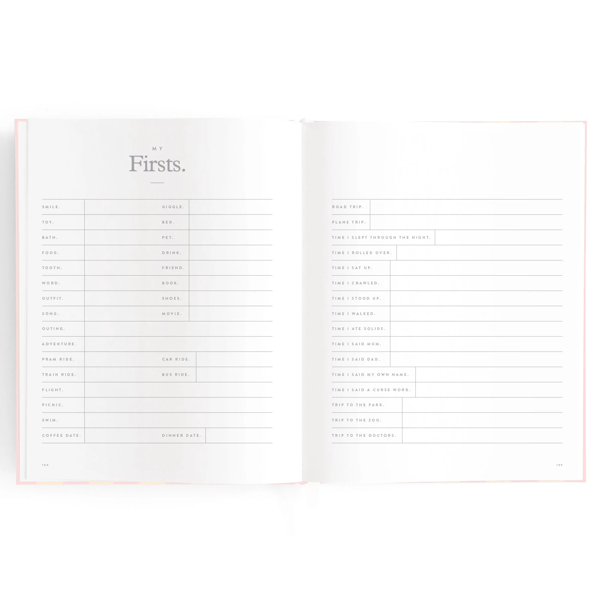 Baby Book - Petal Stripe - Image 21
