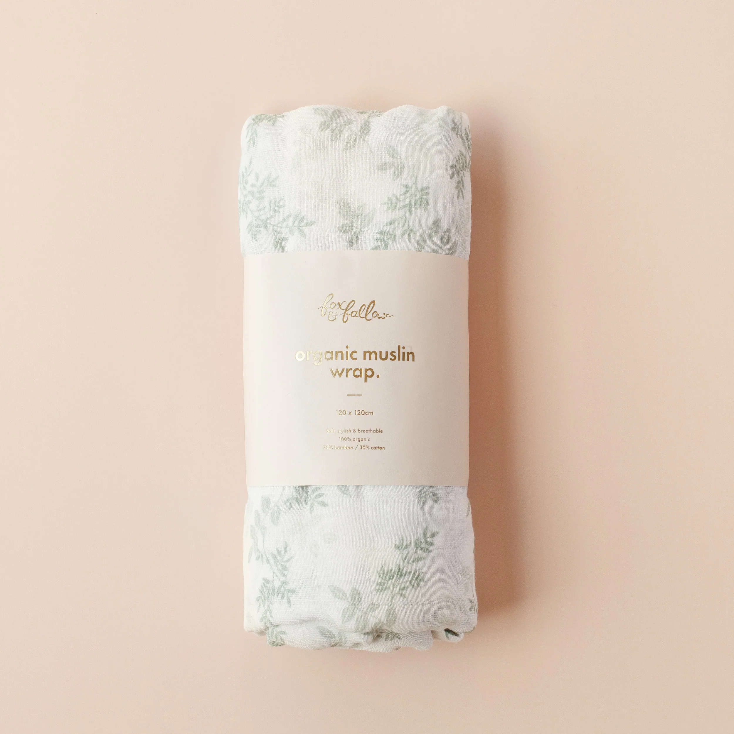 Organic Muslin Wrap - Cypress - Image 3