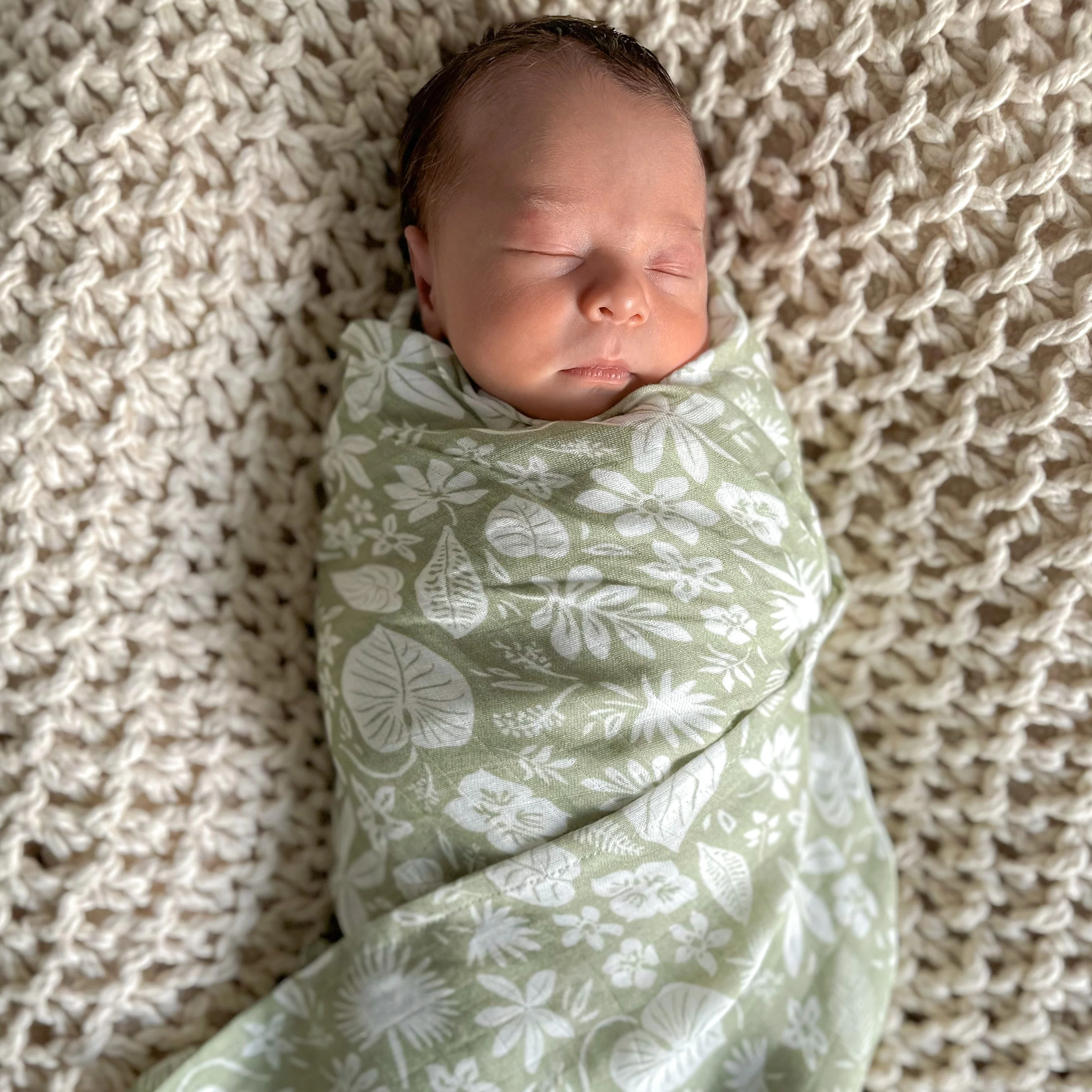 Organic Muslin Wrap - Zanzibar - Image 2