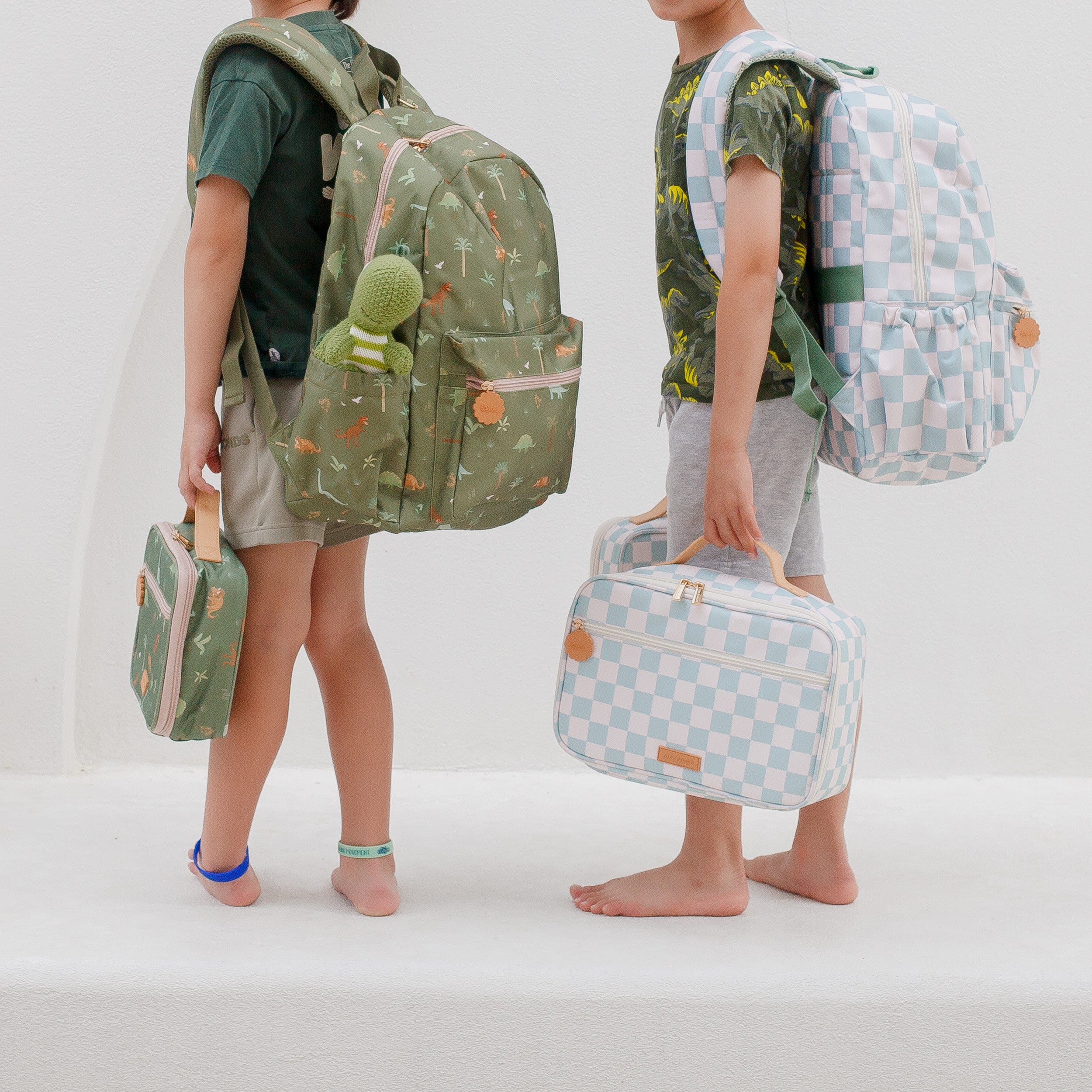 Backpack - Sage Check - Image 2