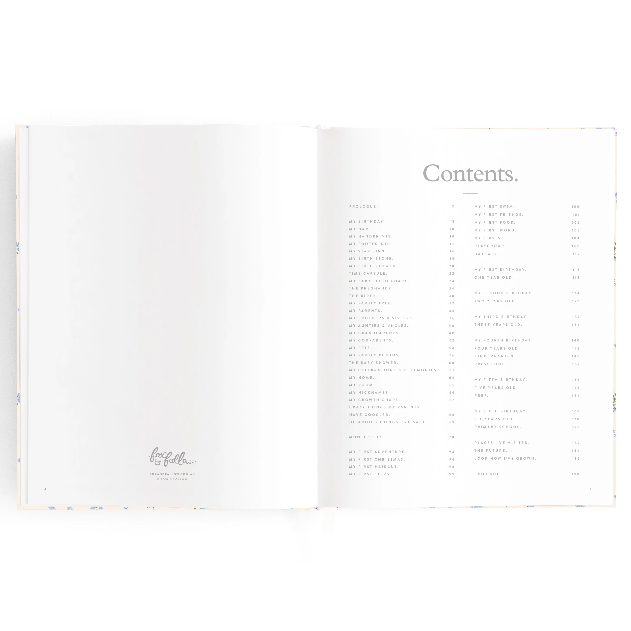 Baby Book - Forget Me Not - Image 4