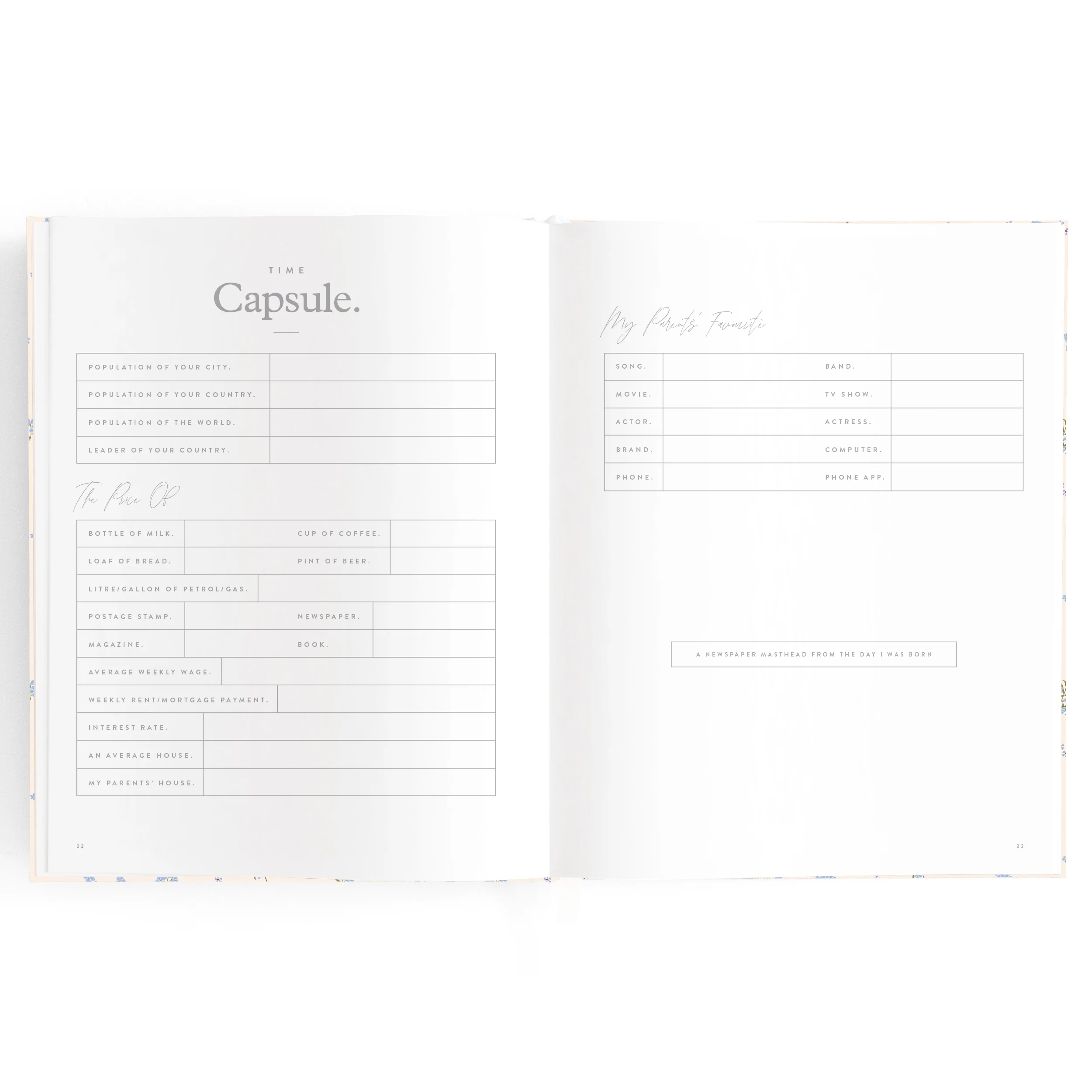 Baby Book - Forget Me Not - Image 9