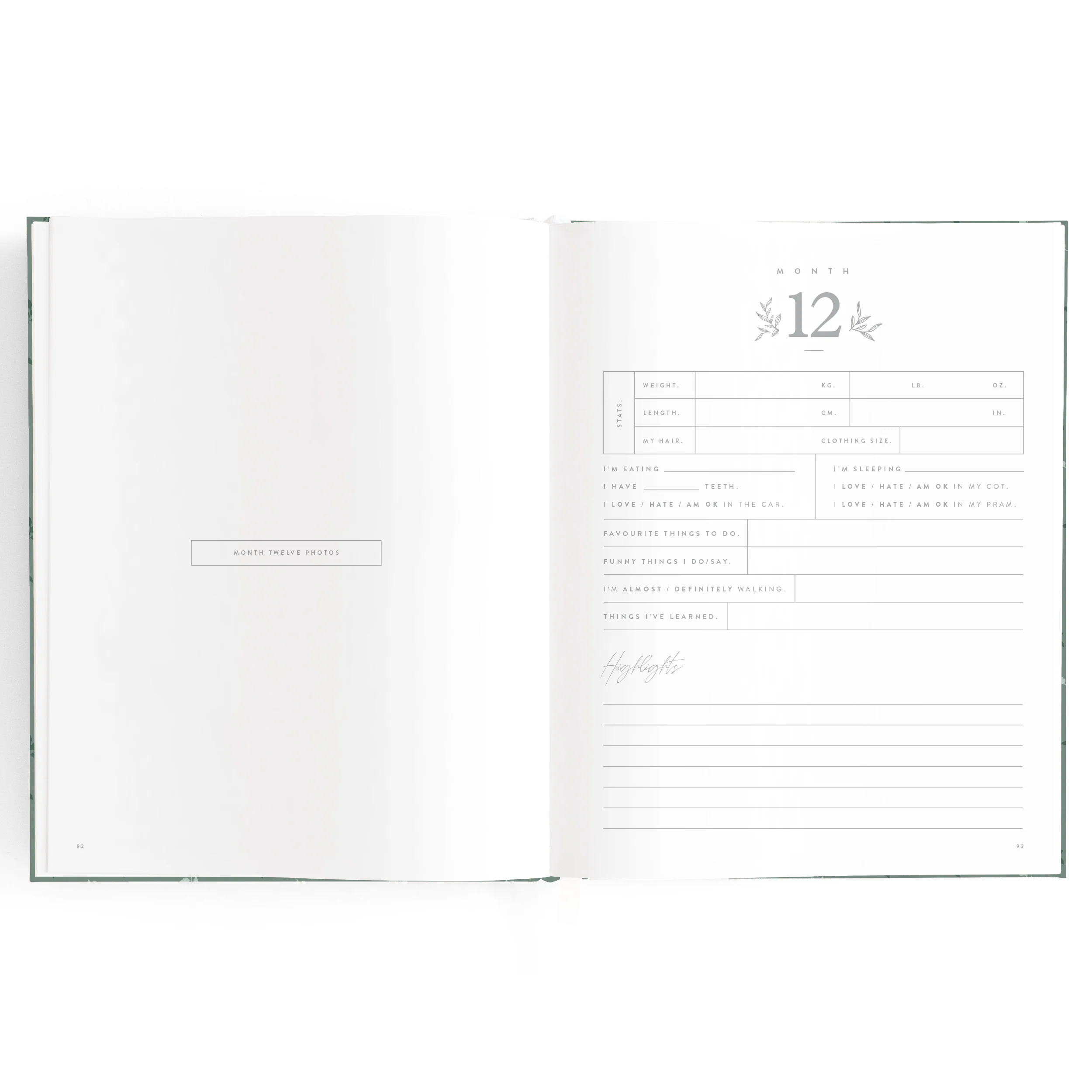 Baby Book - Pine (Boxed) - Image 22