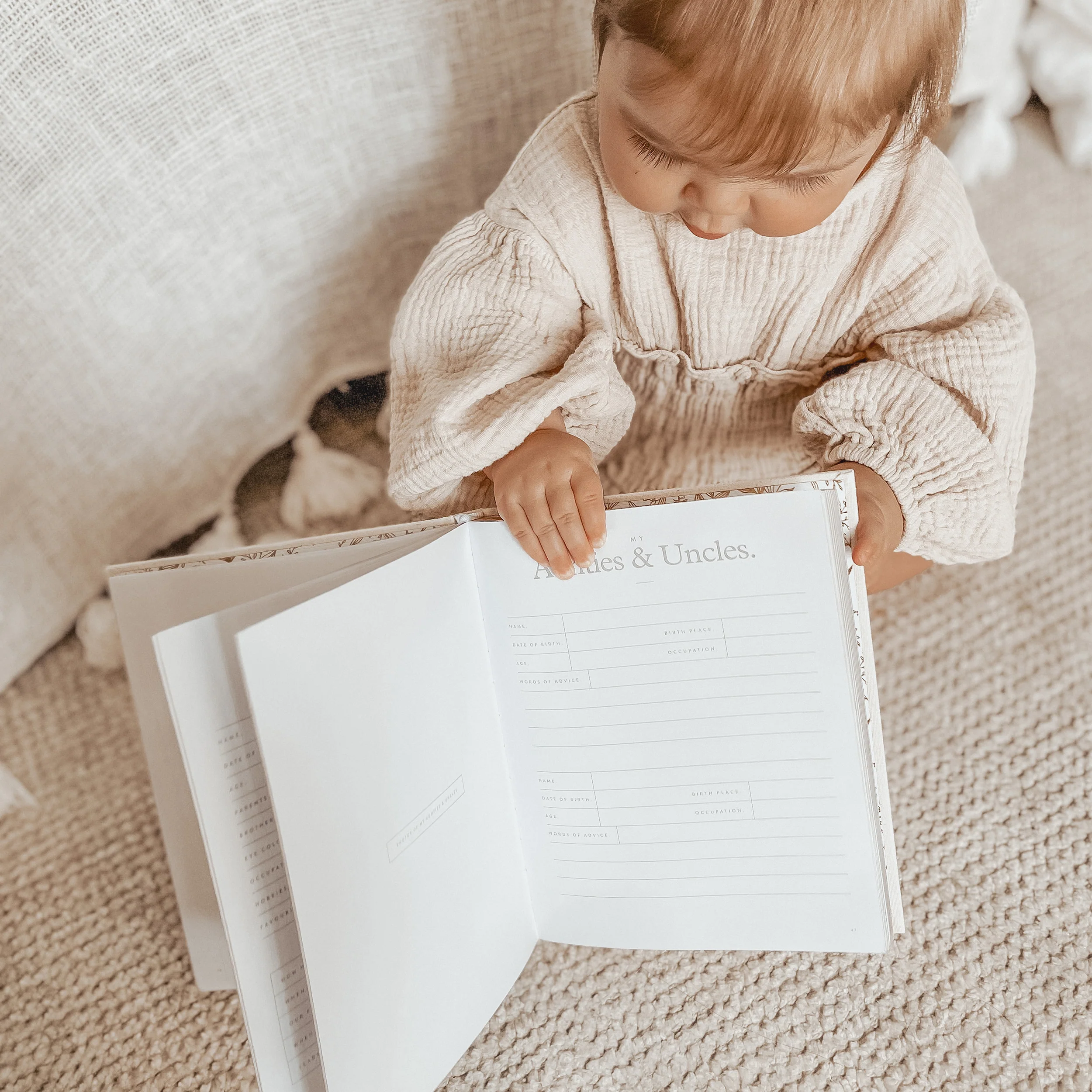 Mini Baby Book - Oatmeal - Image 3