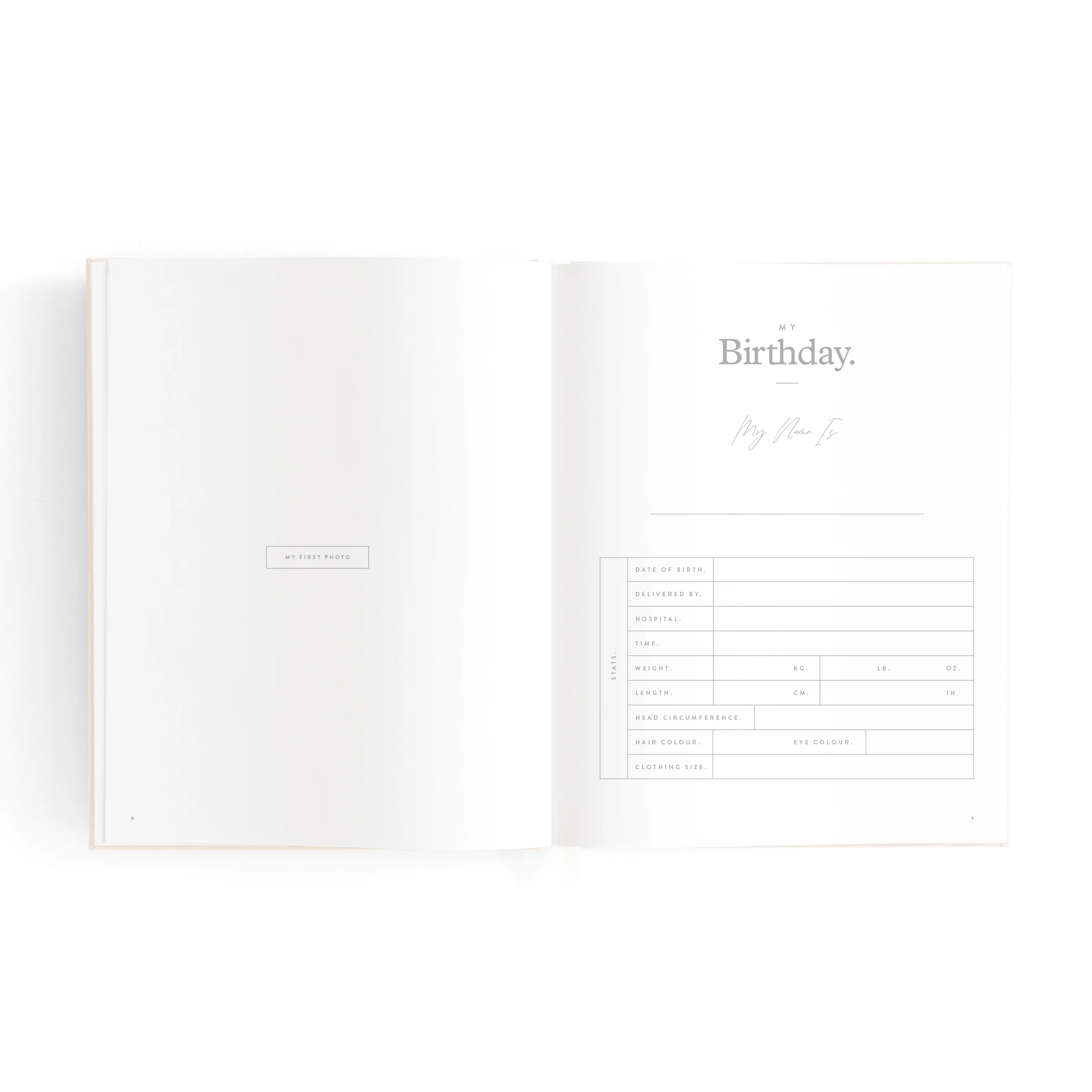 Mini Baby Book - Oatmeal - Image 7